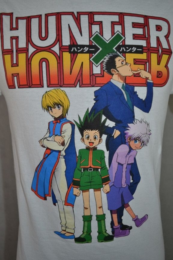 Anime × Hunter × Japanese Brand HUNTER x HUNTER Japan Anime Manga T-Shirt S Size US S / EU 44-46 / 1 - 3 Thumbnail