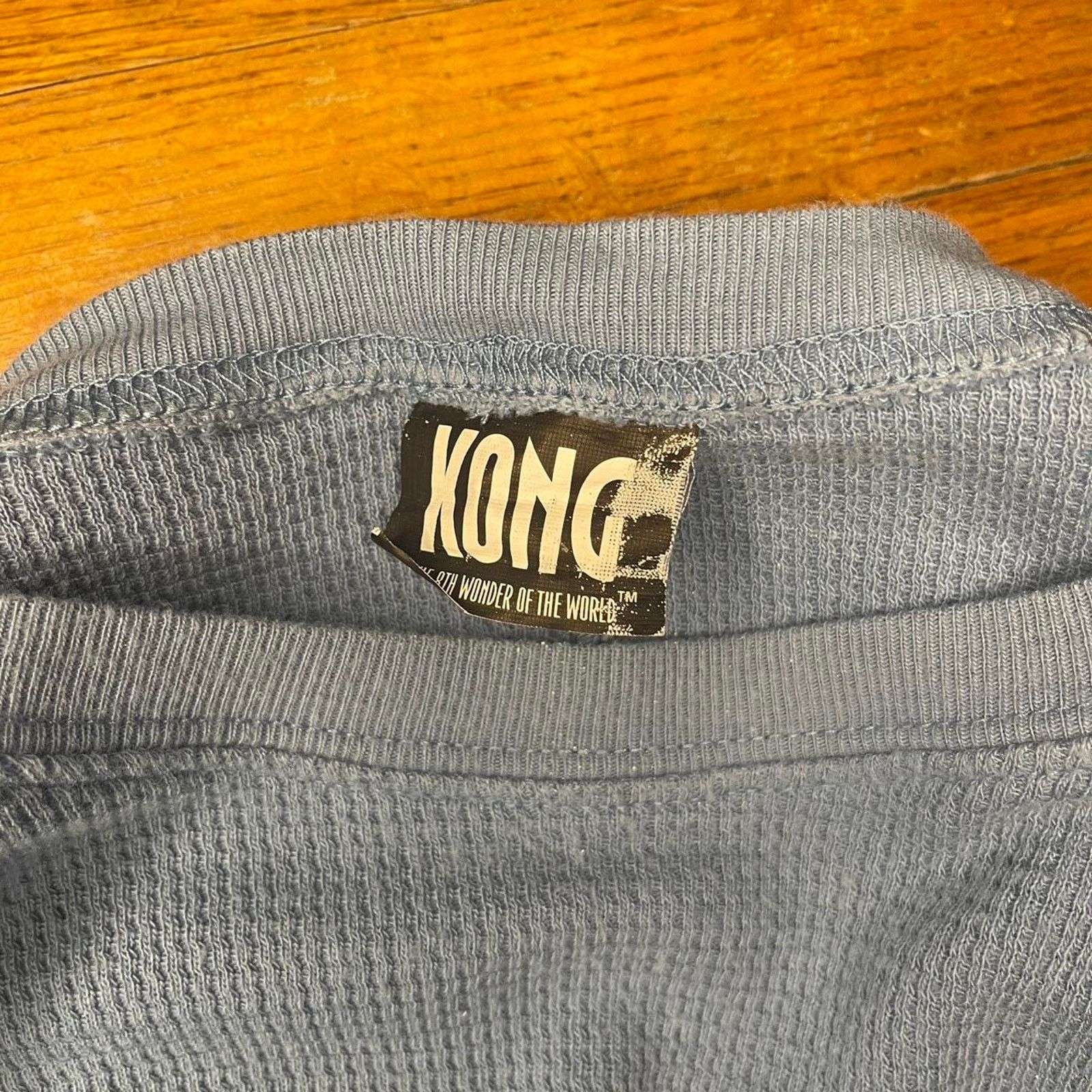 Other Y2K King Kong Thermal Waffle Long Sleeve Shirt Size US M / EU 48-50 / 2 - 4 Thumbnail