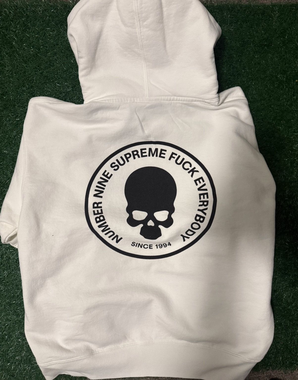 Number (N)ine × Supreme Supreme x Number Nine Pullover Hoodie Size US M / EU 48-50 / 2 - 3 Thumbnail