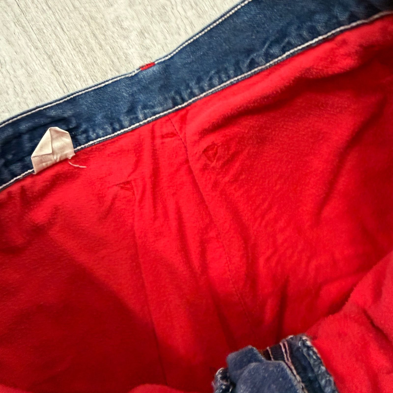 Vintage Vintage DRC Fleece Lined Jeans Men's 34 (Fits 34x31) Faded Size US 34 / EU 50 - 6 Thumbnail