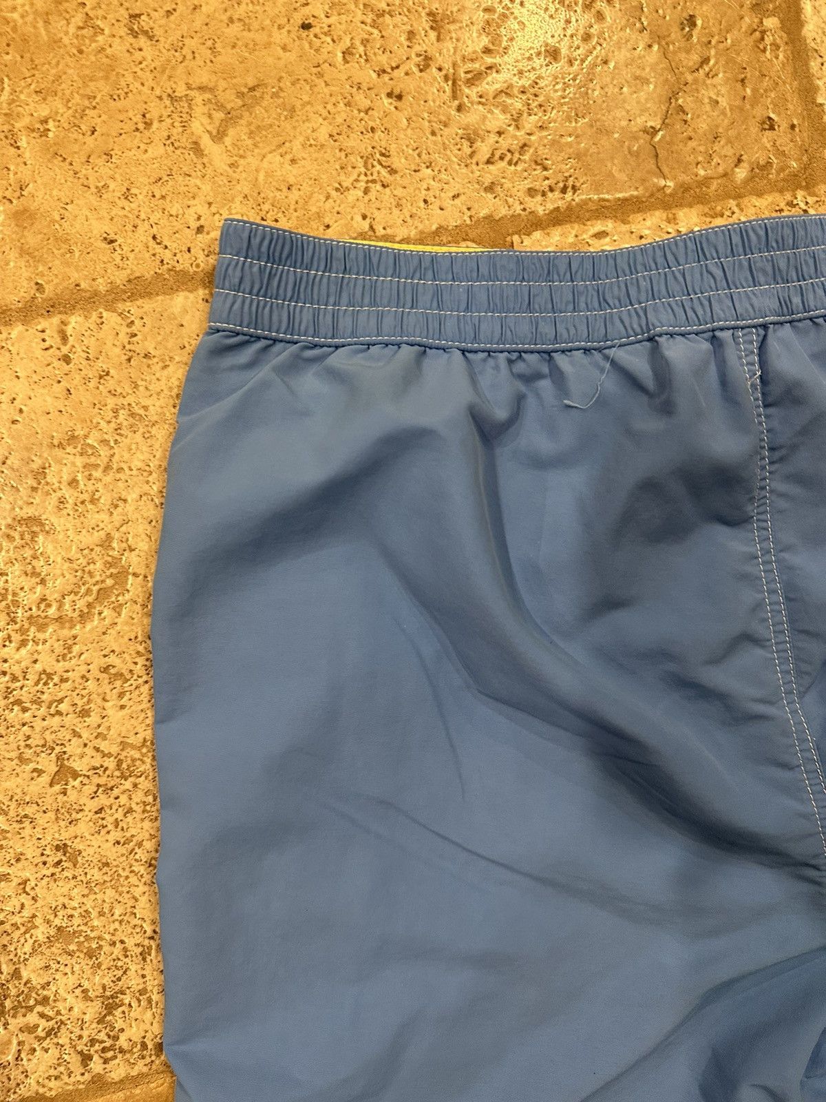 Polo Ralph Lauren Polo Ralph Laurent Powder Blue / Yellow Swim Trunks Shorts Size US 34 / EU 50 - 7 Thumbnail
