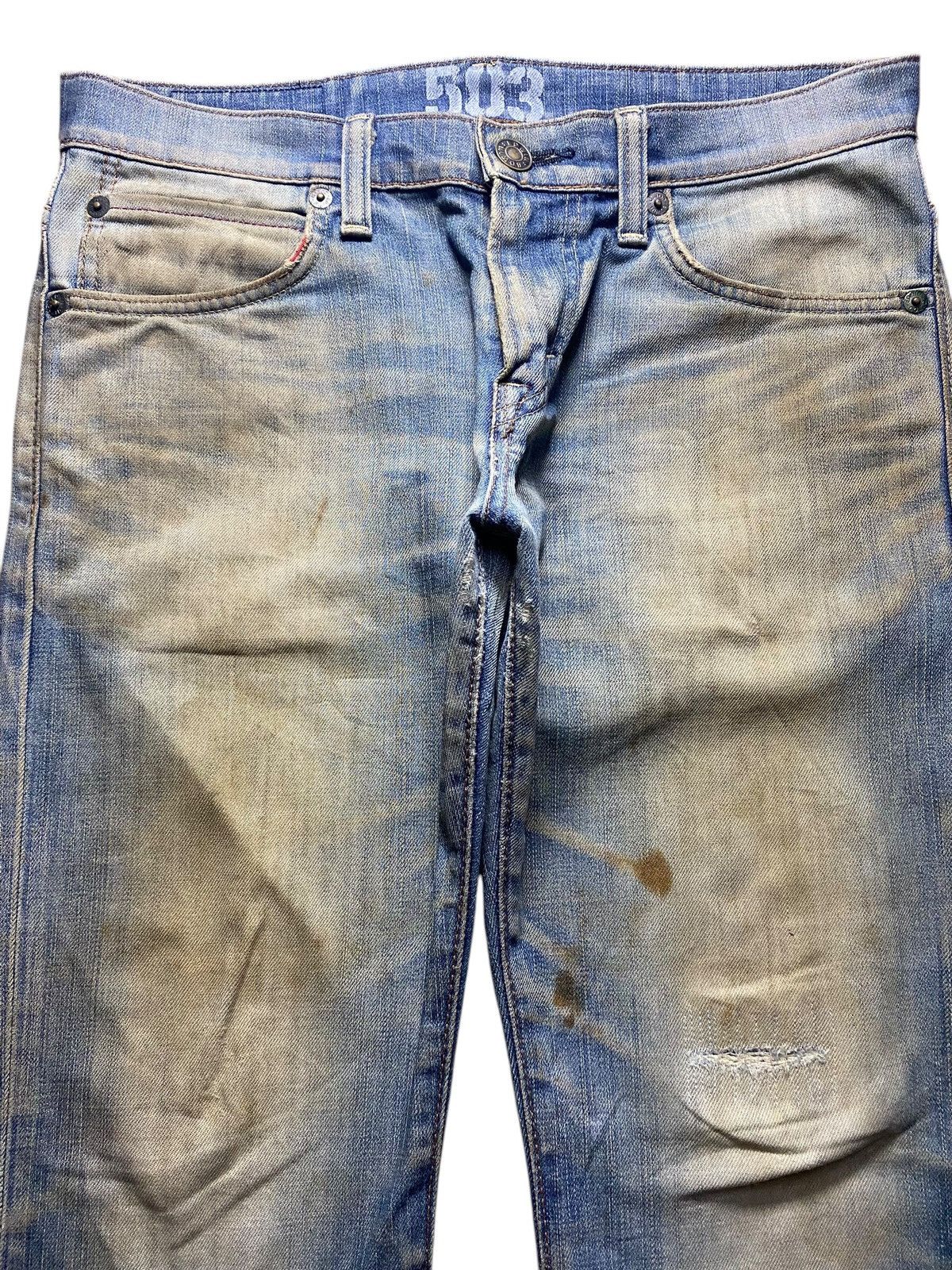 Edwin Edwin Japanese brand Grunge Distressed Jeans Size US 34 / EU 50 - 3 Thumbnail