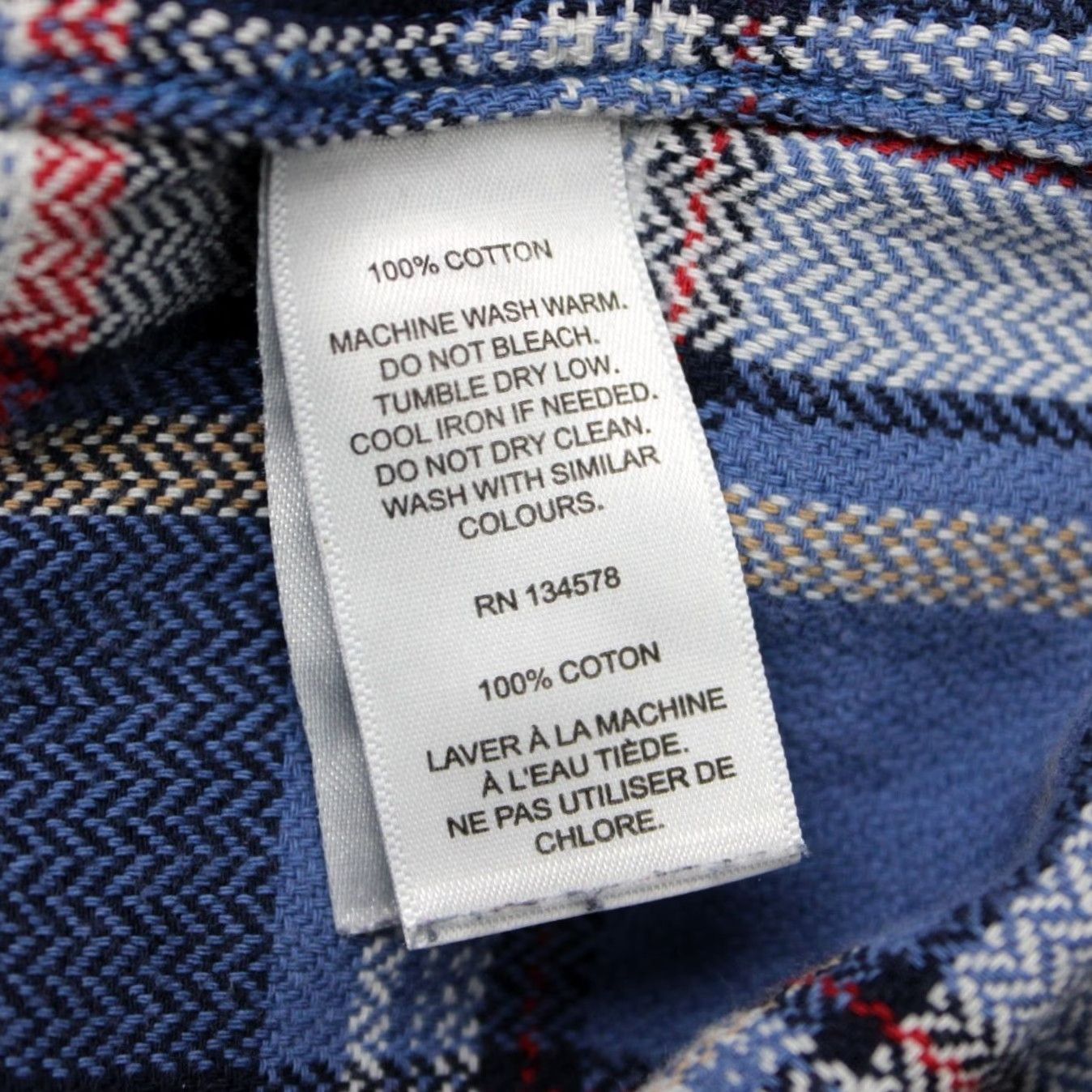 Vineyard Vines Vineyard Vines Shirt Mens 2XL XXL Blue/Red Plaid Flannel 100% Cotton Long Sleeve Button-Up Shirt Mens Size US XXL / EU 58 / 5 - 7 Thumbnail
