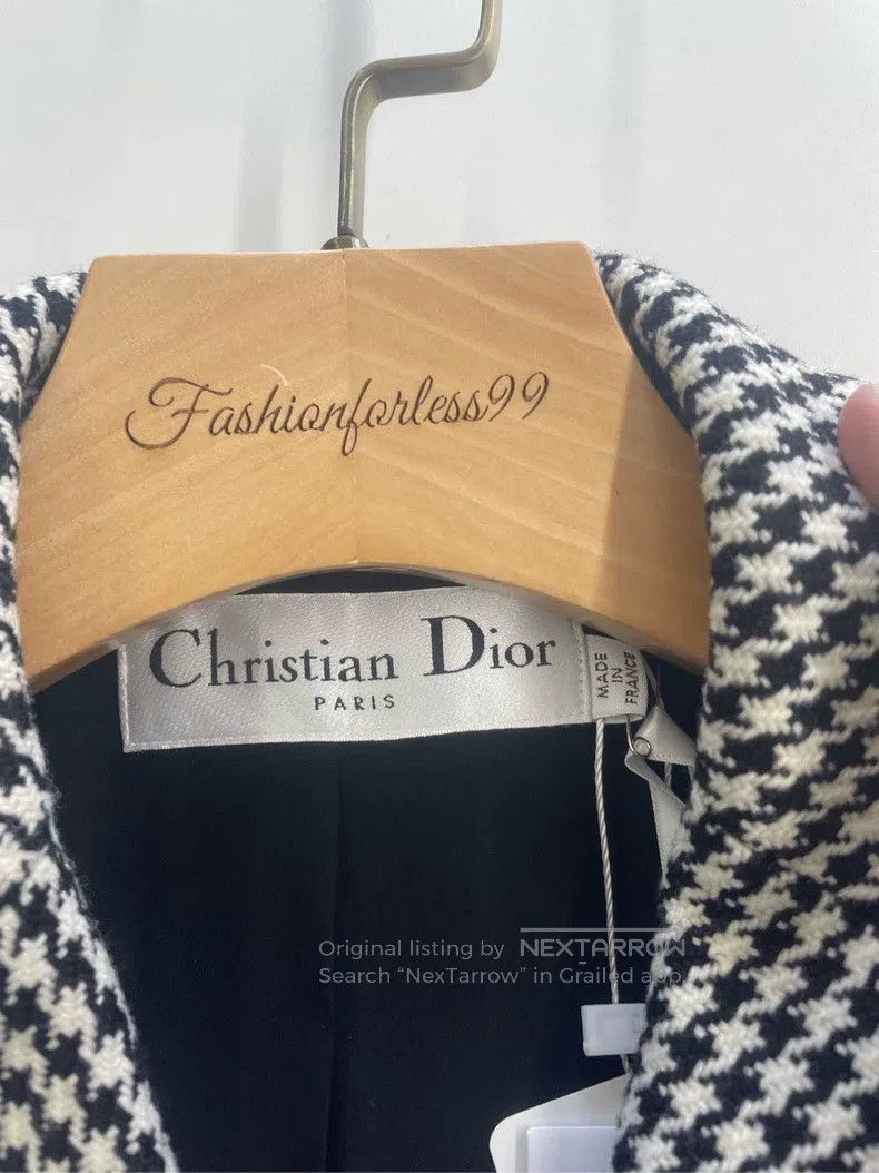 Dior Dior Bird check suit jacket Size XS / US 0-2 / IT 36-38 - 3 Thumbnail