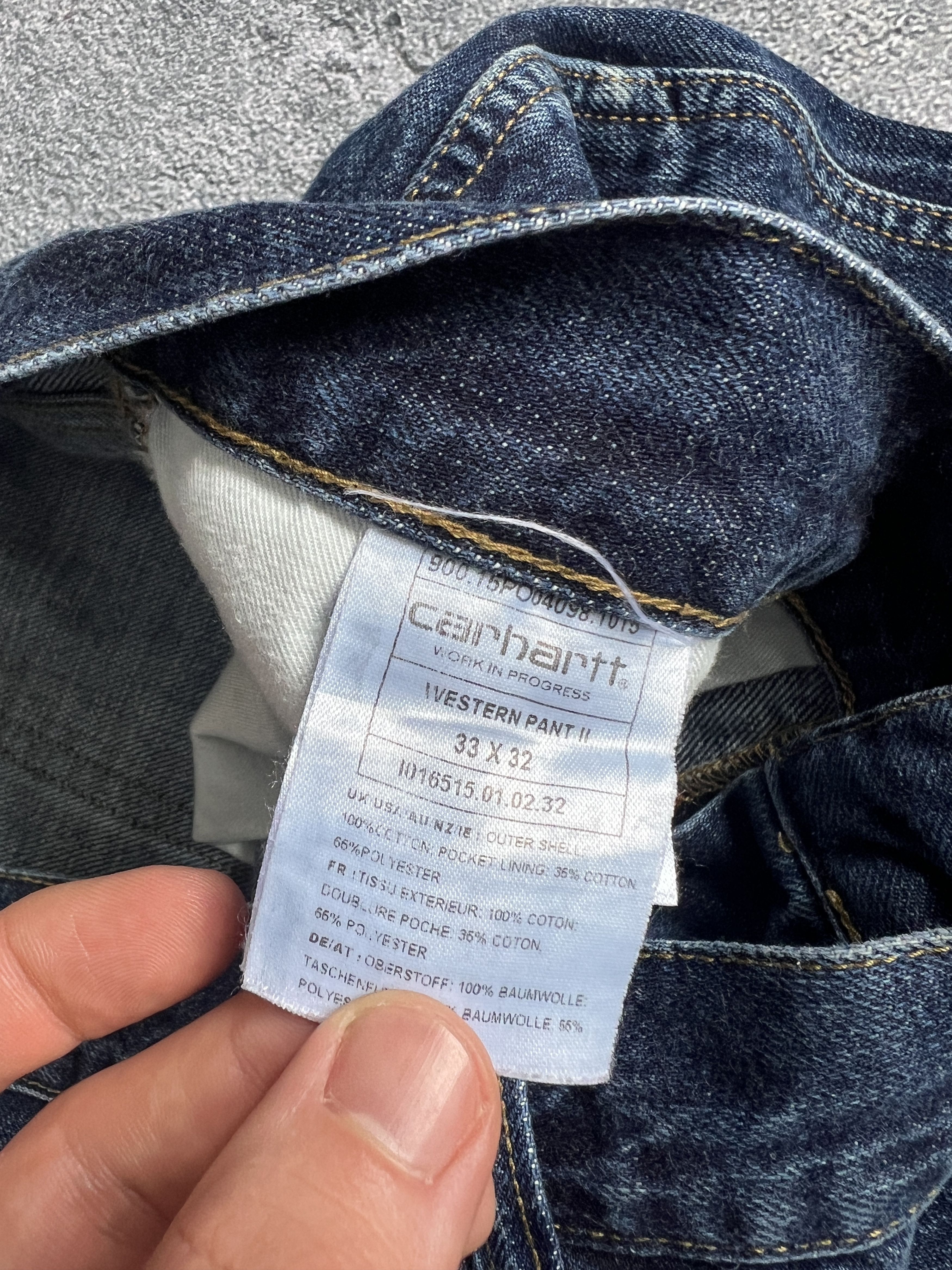 Carhartt Carhartt vitnage western pants jeans Size US 32 / EU 48 - 8 Thumbnail