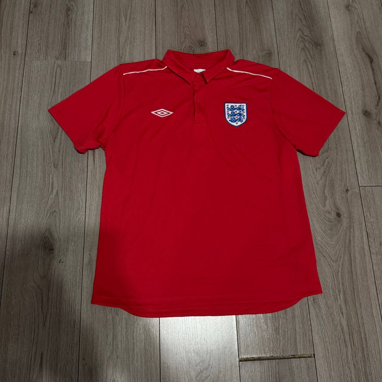 Umbro England Team Jersey football Polo Shirt Umbro Mens XL-XXL Size US XL / EU 56 / 4 - 1 Thumbnail