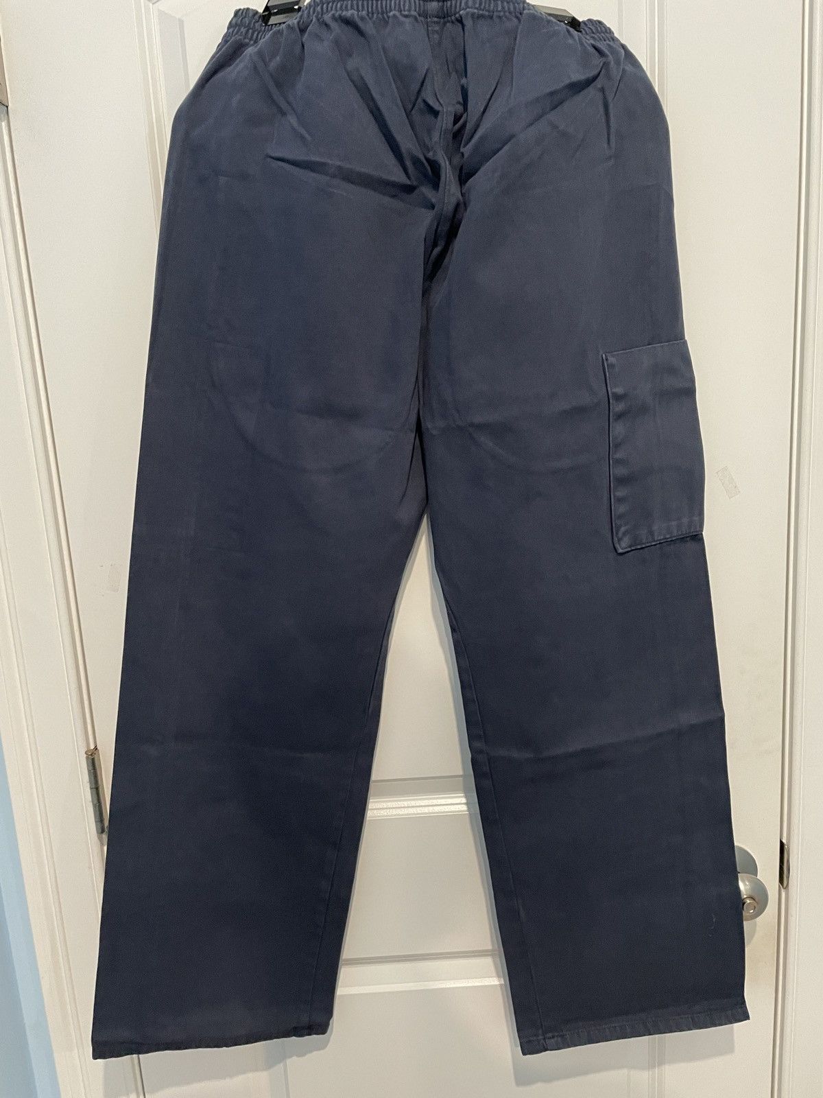Balenciaga × Gap × Yeezy Yeezy Gap Sateen Cargo Pants Navy Size