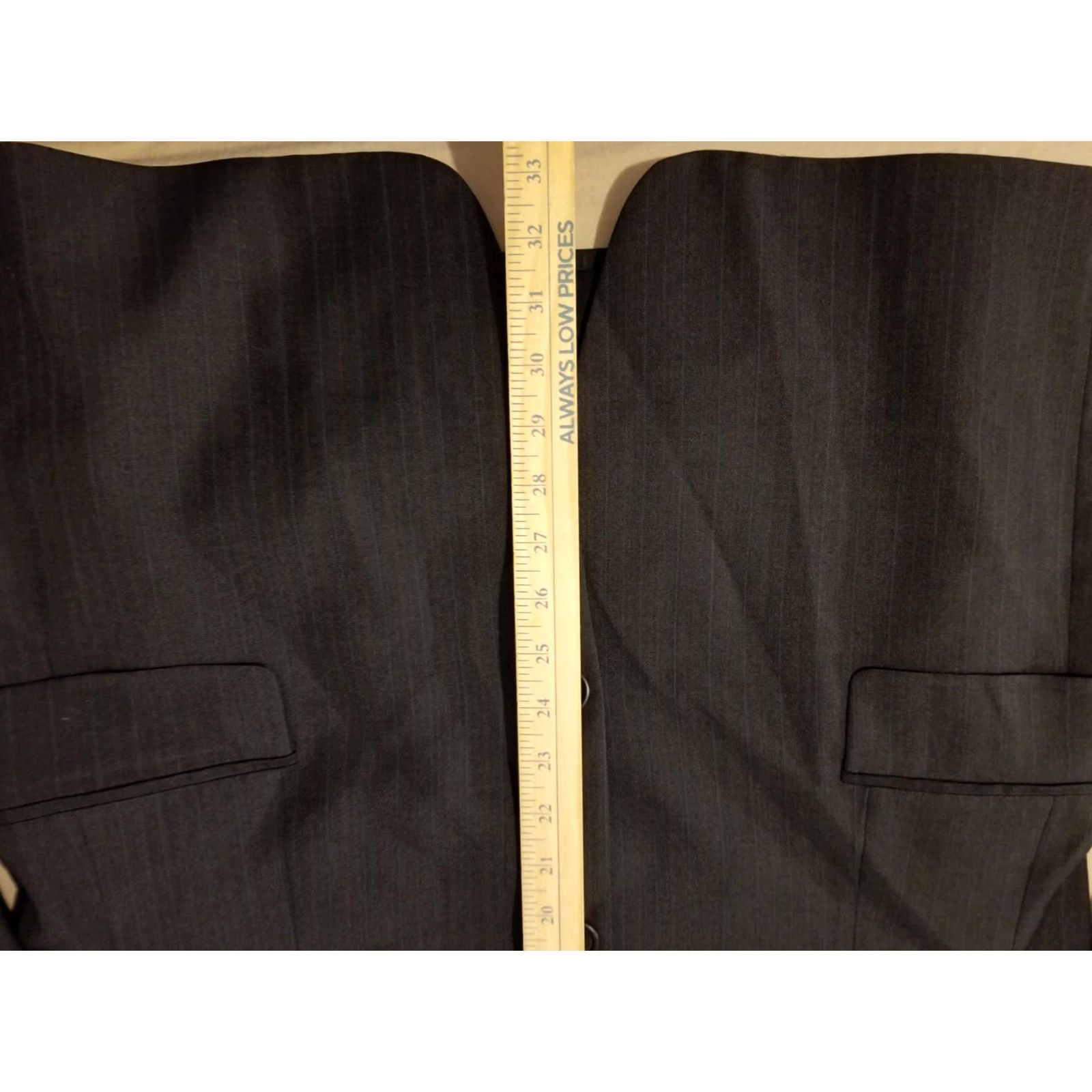 Banana Republic Banana Republic Wool Blazer 3-in-1 Jacket Mens 44R Grey Black Sports 3-in-1 Mens Blazer Wool Jacket Size 44R - 4 Thumbnail
