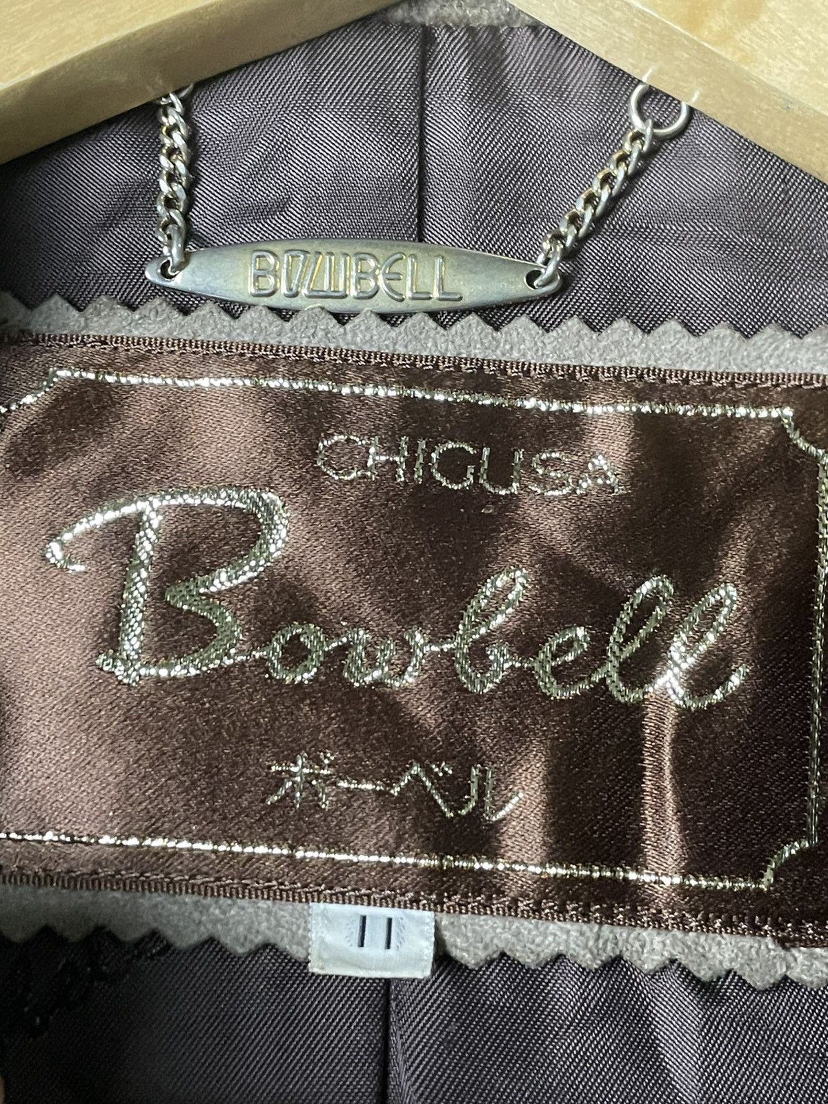 Japanese Brand × Vintage Vintage Bowbell Brand Velvet Double Breasted Coat (65) Size US XS / EU 42 / 0 - 8 Thumbnail