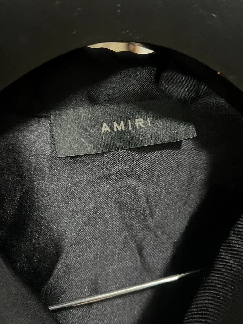 Amiri Amiri logo silk shirt Size US L / EU 52-54 / 3 - 5 Thumbnail