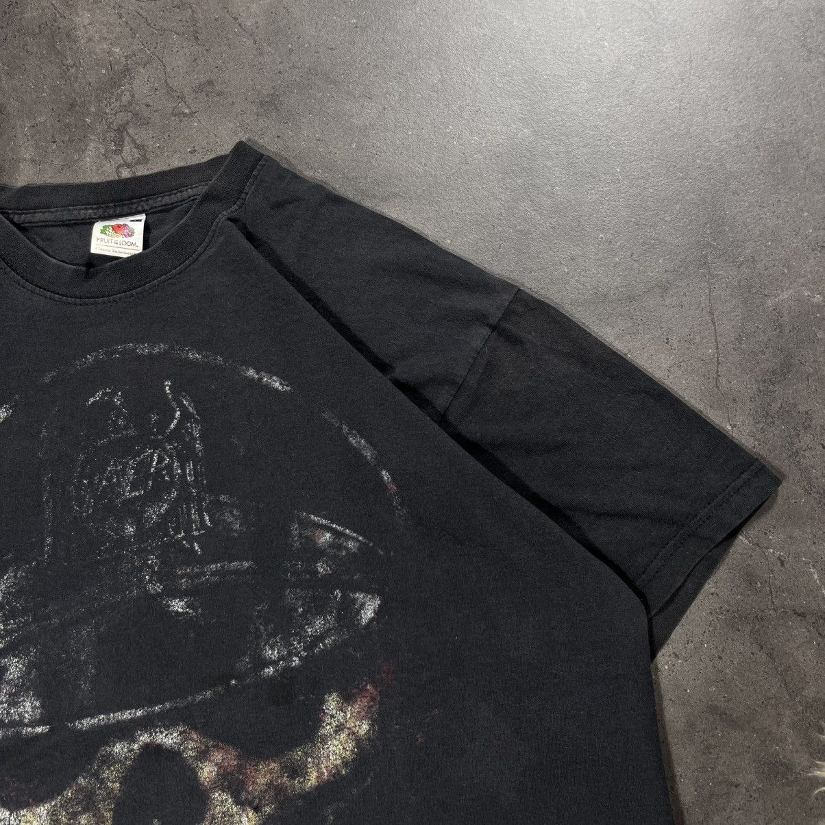 Band Tees Vintage 00s Slayer Skull Big Logo Rock Metal Tshirt Tee Size US L / EU 52-54 / 3 - 4 Thumbnail