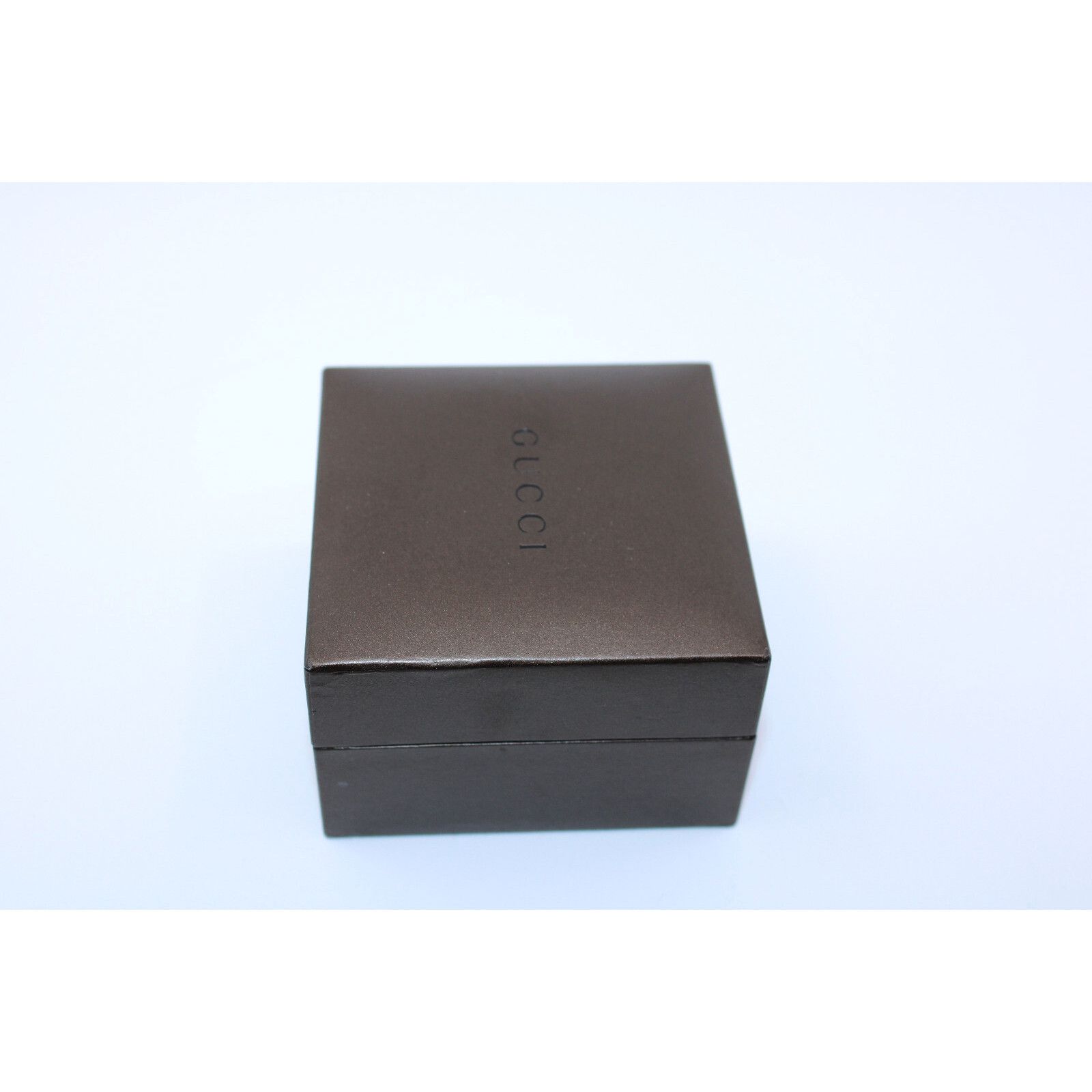 Gucci Brown GUCCI Ring Pin Jewelry Case Empty Box 3" x 3" x 2" Size ONE SIZE - 2 Thumbnail