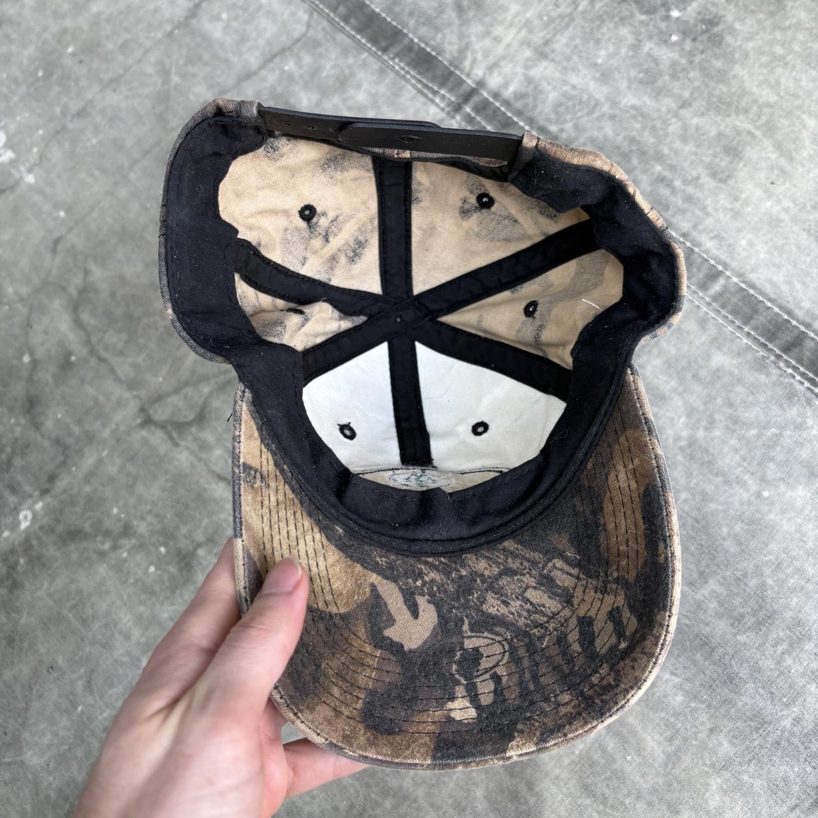 Mossy Oaks Vintage Y2K Mossy Oak Field Staff Camo Hunting SnapBack Hat Size ONE SIZE - 4 Thumbnail