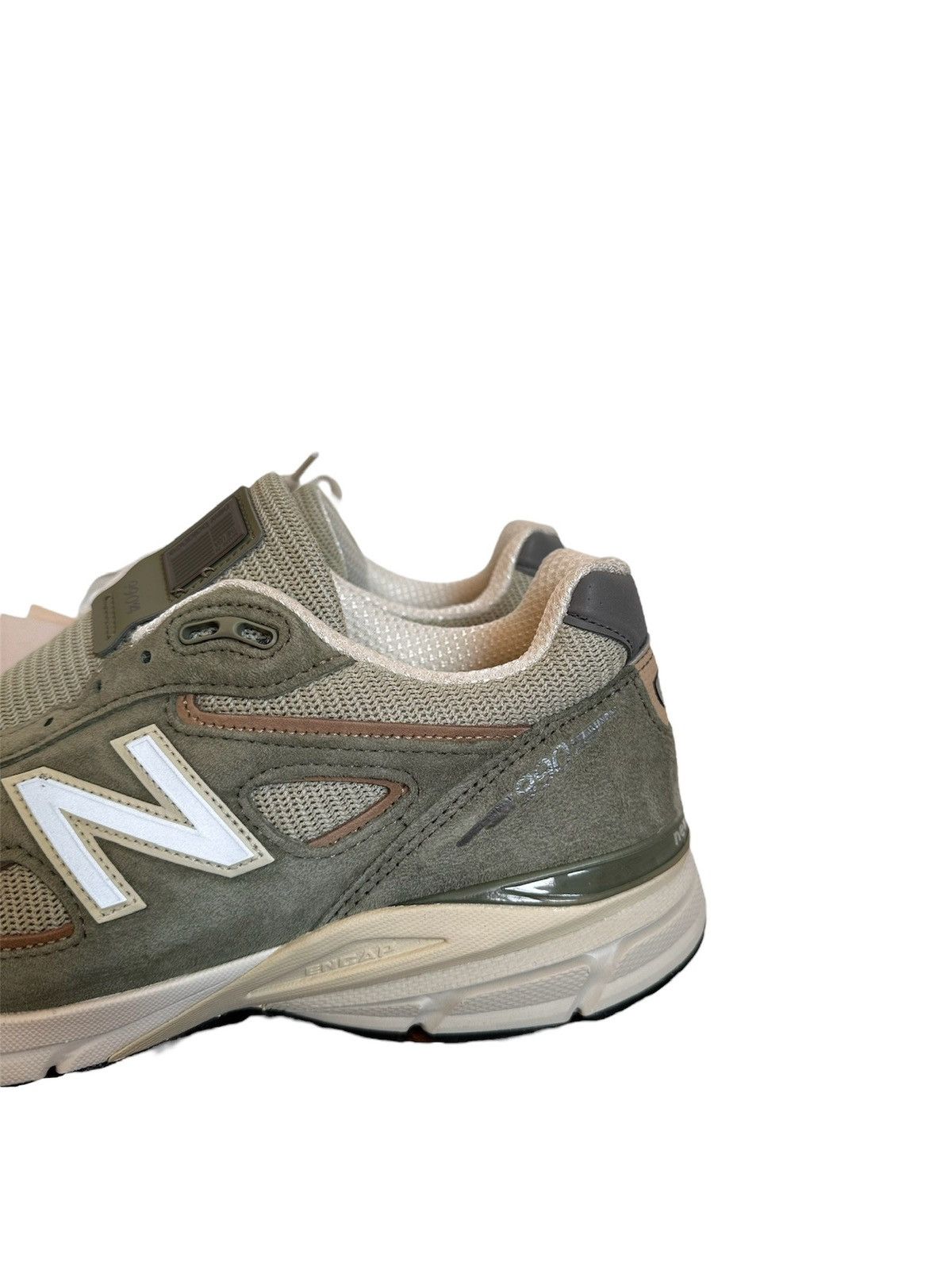 New Balance New Balance 990v4 MiUSA Teddy Santis Olive Incense Size US 8.5 / EU 41-42 - 5 Thumbnail