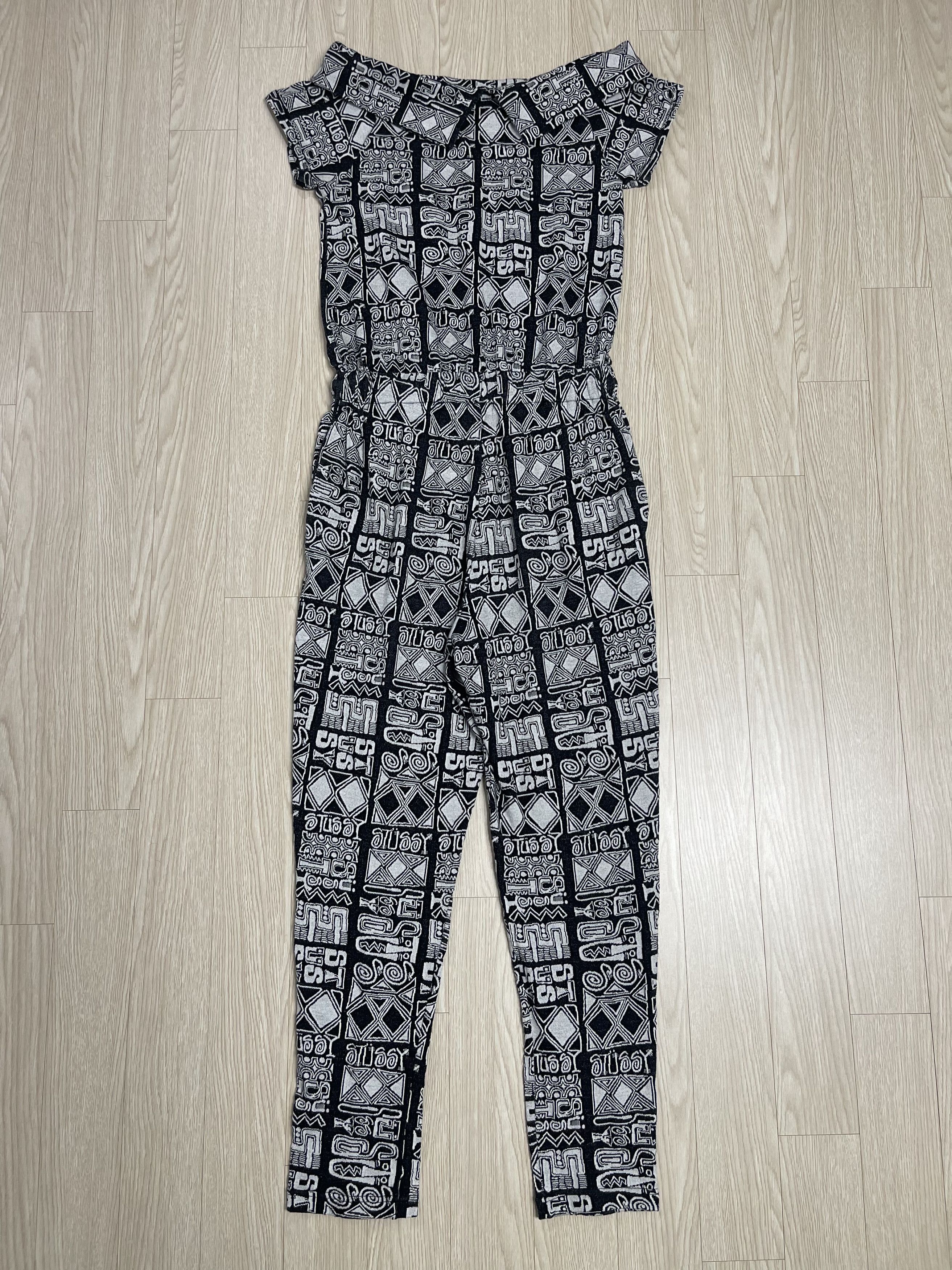 Stussy Stussy Japan Exclusive Jaquard jumpsuit Size 30" / US 8 / IT 44 - 6 Thumbnail
