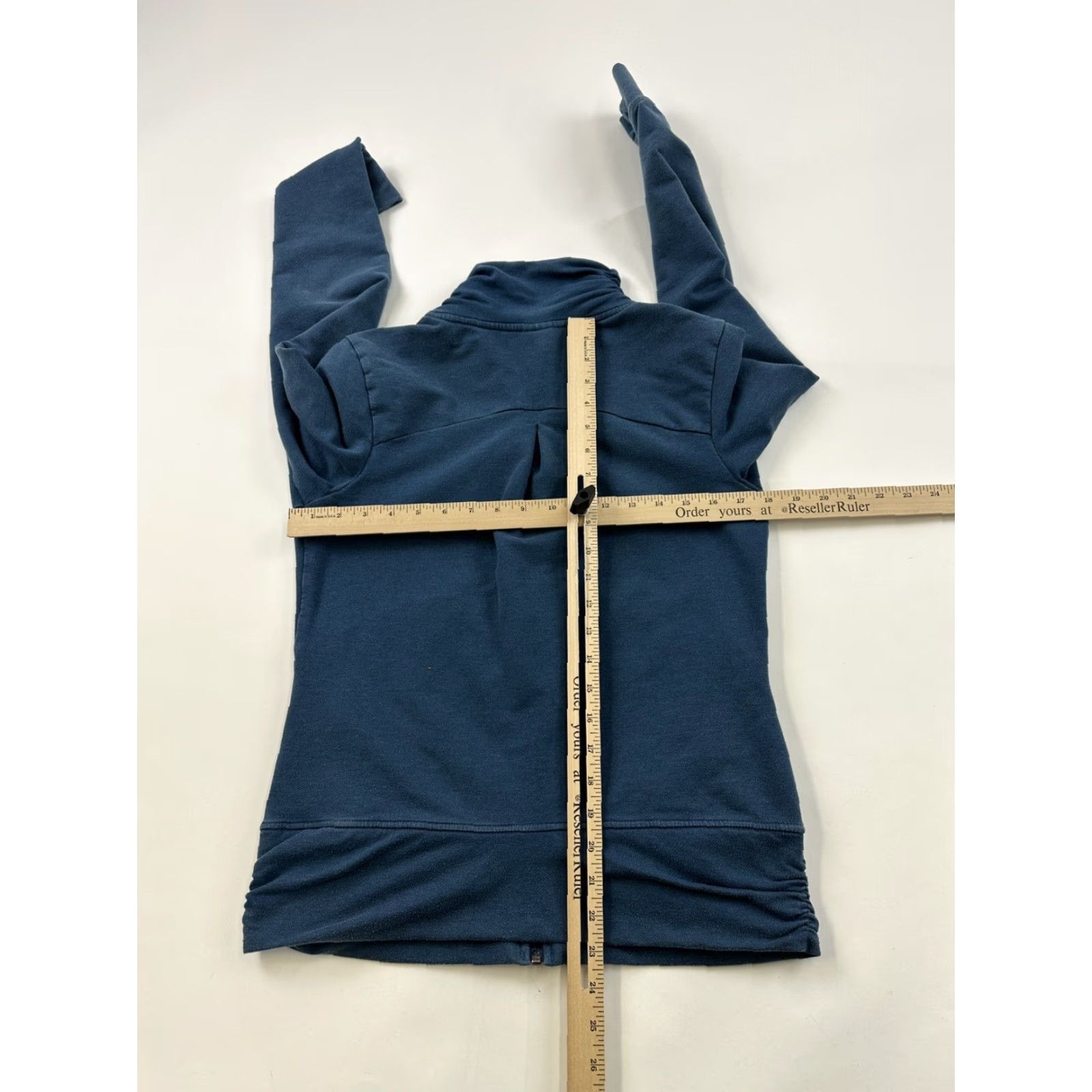 Patagonia Patagonia Jacket Womens Size Medium Blue Swell Belle Full Zip Thumbholes Size M / US 6-8 / IT 42-44 - 5 Thumbnail
