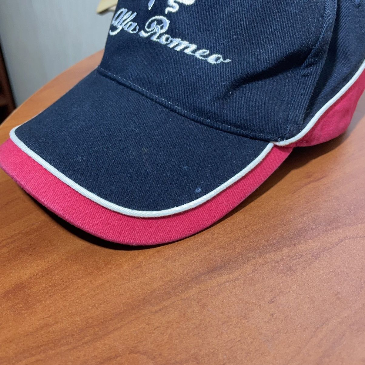 Vintage Alfa Romeo racing streetwear cap Size ONE SIZE - 3 Thumbnail