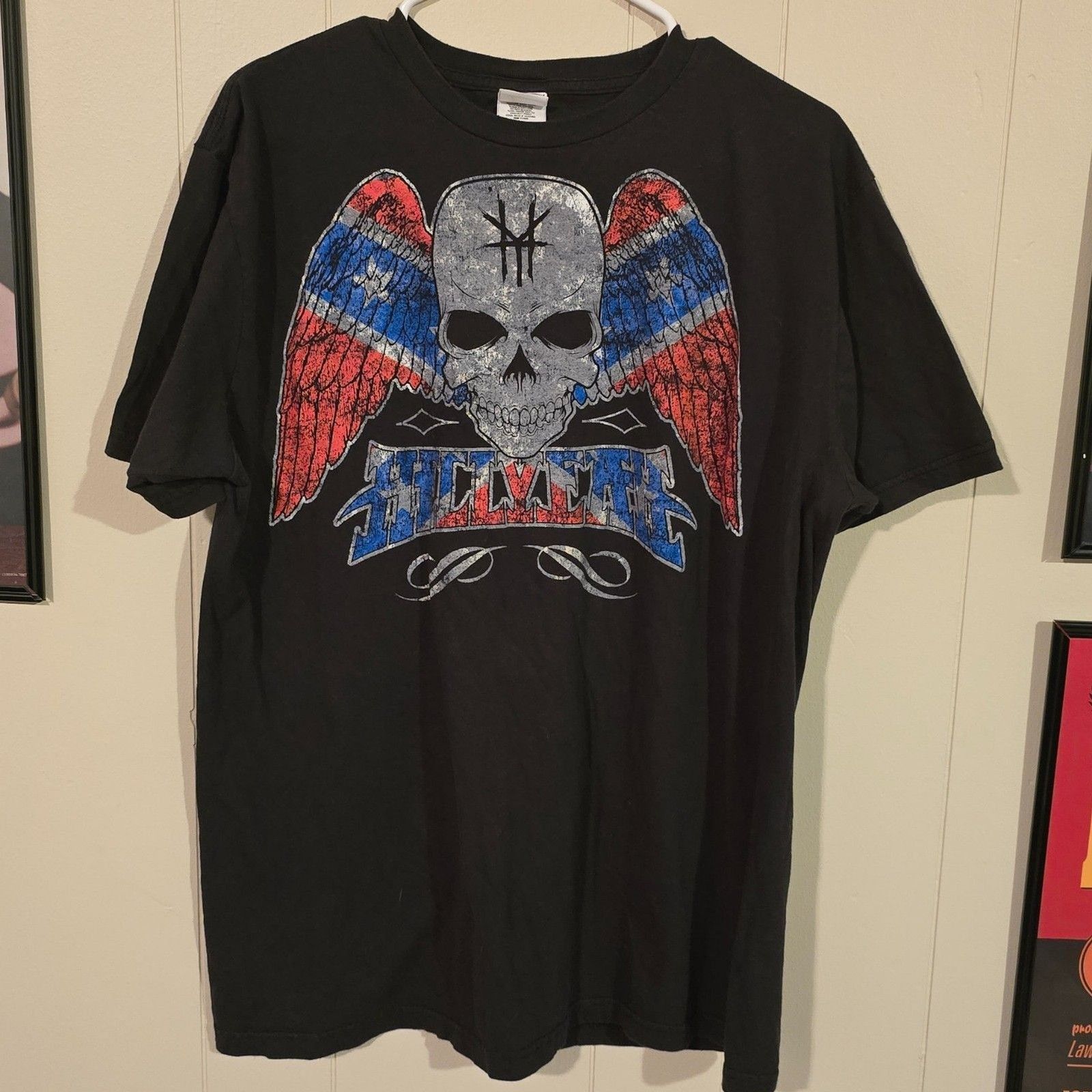 Other HellYeah Skull & Wings Graphic T-Shirt – Black Size US XL / EU 56 / 4 - 2 Thumbnail
