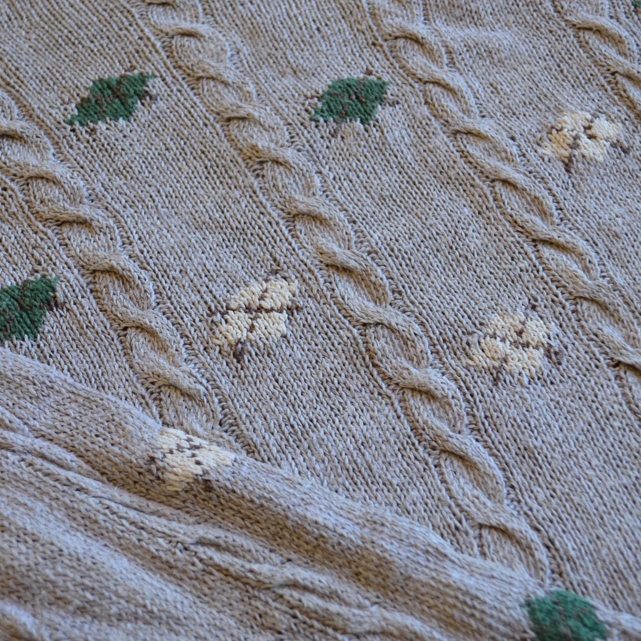 Polo Ralph Lauren y2k Polo Ralph Lauren linen argyle cable knit sweater M Size US M / EU 48-50 / 2 - 4 Thumbnail