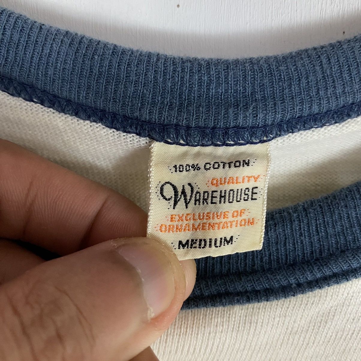 Warehouse WAREHOUSE EASTSIDE HIGH School Ringer Tee Size US M / EU 48-50 / 2 - 7 Thumbnail