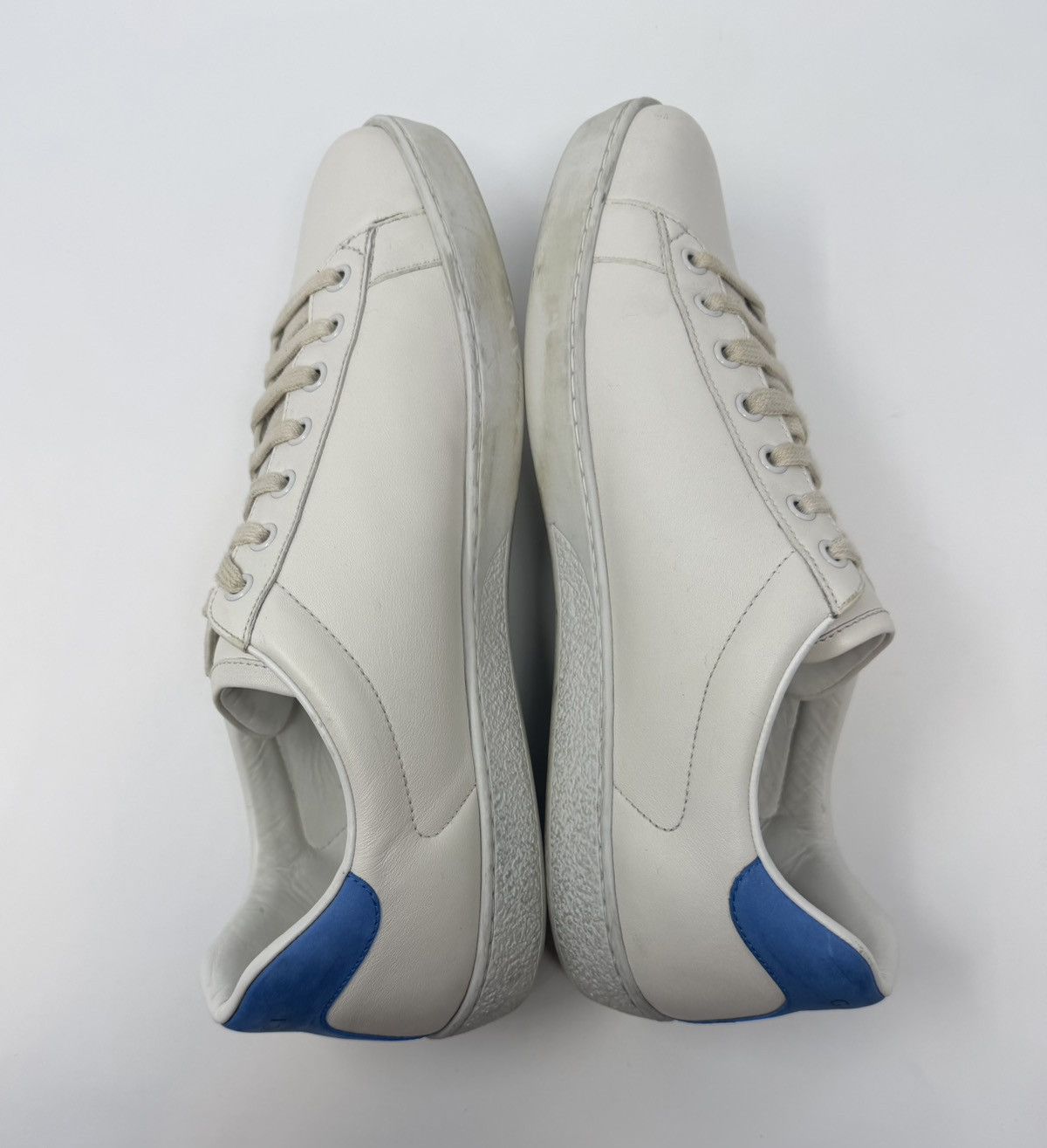 Gucci Gucci Ace Interlocking G Sneaker White Leather Size US 10 / EU 43 - 4 Thumbnail