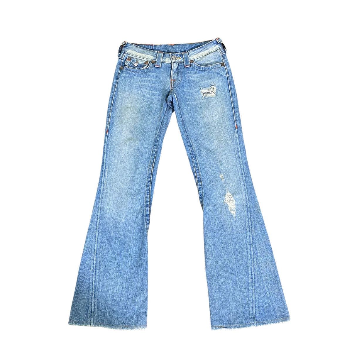True Religion Vintage True Religion Section Joey Size 26 Colour Blue Size 26" / US 2 / IT 38 - 1 Thumbnail