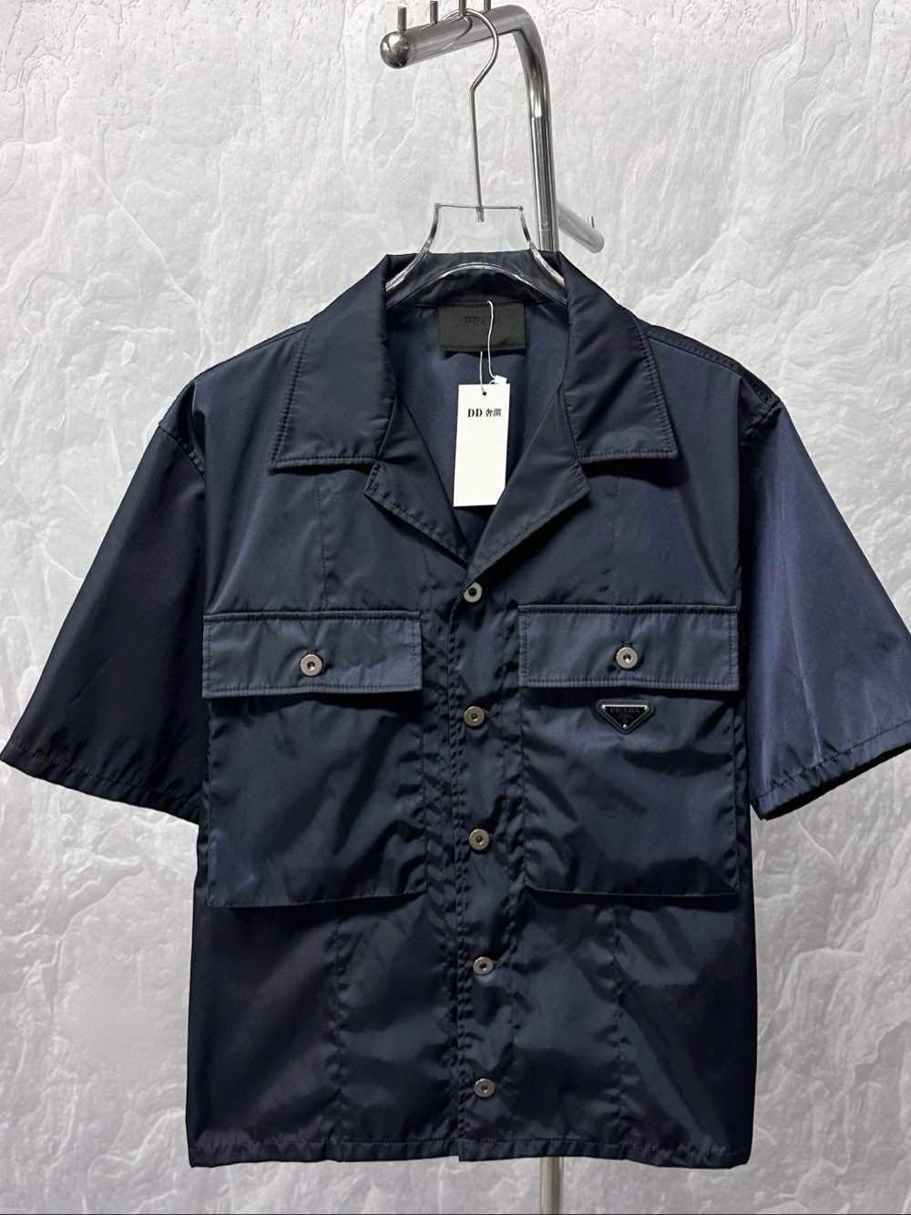 Prada Prada Re-Nylon Short Sleeve Shirt Size XL Size US XL / EU 56 / 4 - 1 Thumbnail