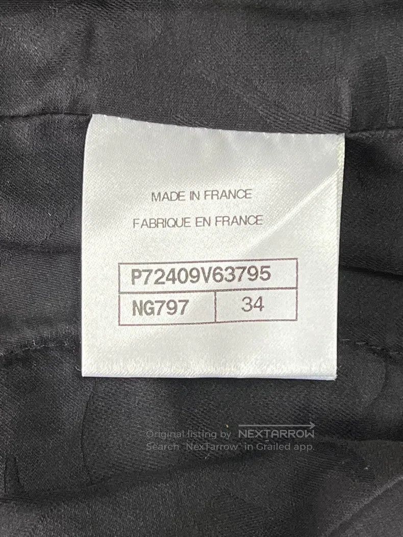 Chanel Chanel Black squinted jacket Size XXS / US 00 / IT 34 - 8 Thumbnail