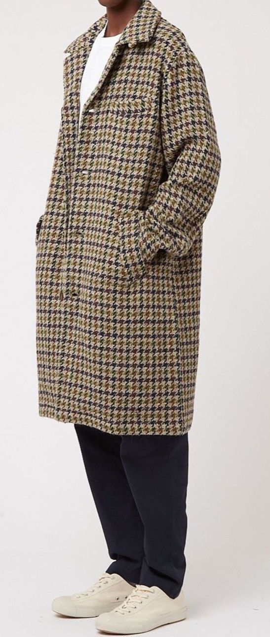 Universal Works Tweed overcoat olive Size US L / EU 52-54 / 3 - 5 Thumbnail