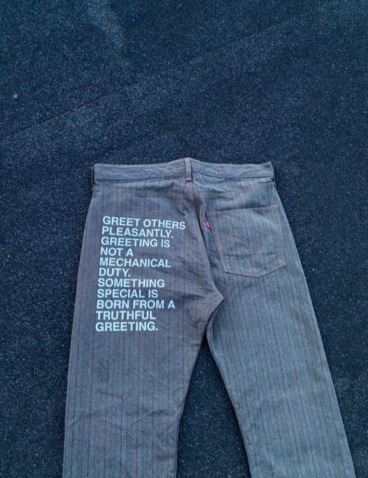 Comme des Garcons × Junya Watanabe CDG Junya Watanabe SS01 Poem Pant ジュンヤ・ワタナベ 2001年春夏 パンツ Size US 34 / EU 50 - 1 Thumbnail