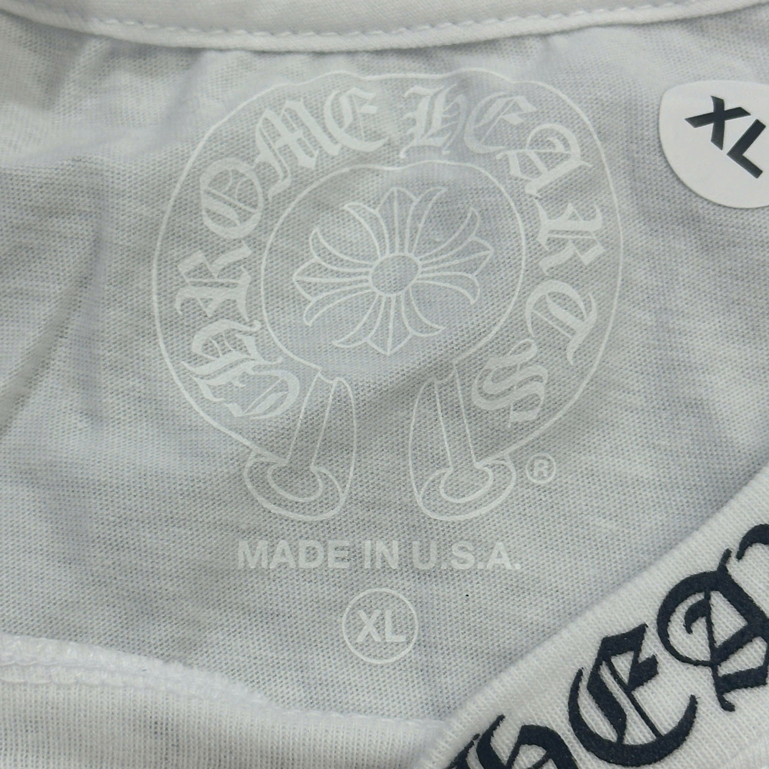 Chrome Hearts Chrome hearts short sleeve T-SHIRT WHITE Size US XL / EU 56 / 4 - 5 Thumbnail