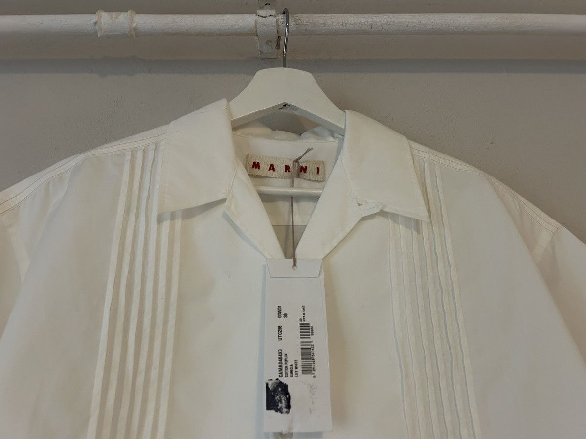 Marni Marni Short-Sleeve Poplin Shirt Size US M / EU 48-50 / 2 - 7 Thumbnail