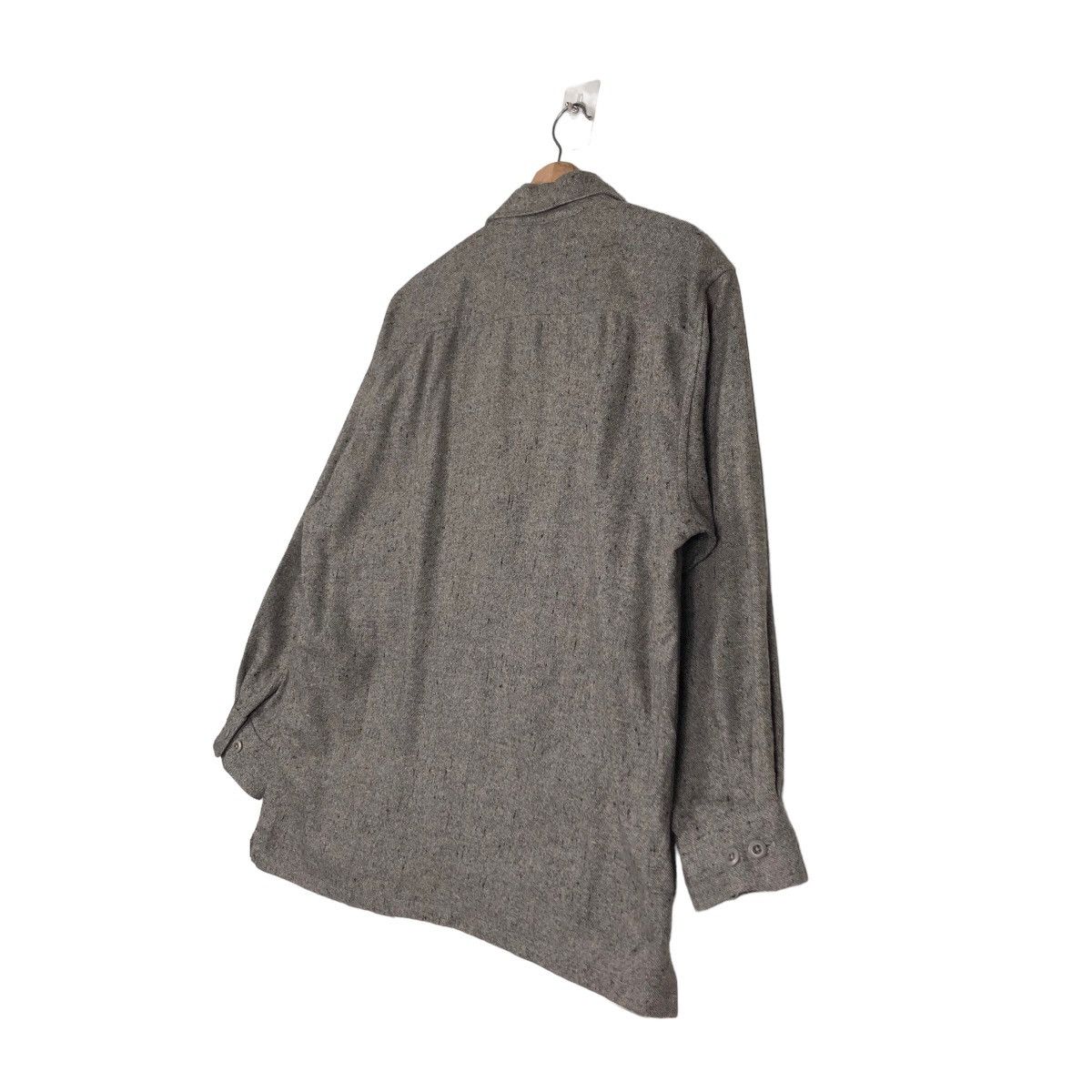 Issey Miyake 🔥Vintage Wool Jacket Biker Reed London Herringbone Size US M / EU 48-50 / 2 - 10 Thumbnail