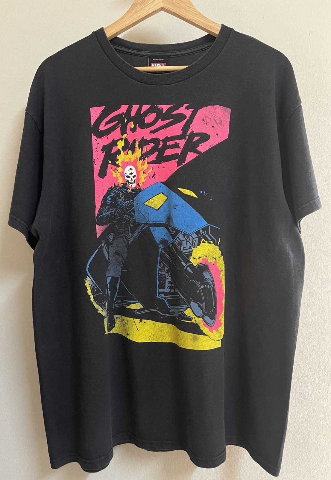 Marvel Comics Marvel Ghost Rider Tee 2012 Mad Engine Black XL Size US XL / EU 56 / 4 - 1 Thumbnail