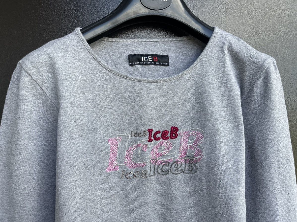 Iceberg × Vintage Iceberg IceB Gilmar Long sleeve Womens Top Shirt Ladies Size S / US 4 / IT 40 - 2 Thumbnail