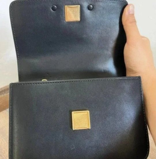 Tory Burch Tory Burch Eleanor Convertible Shoulder Bag in Black Size ONE SIZE - 2 Thumbnail