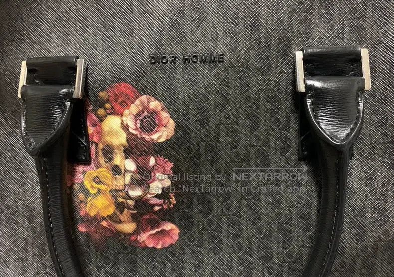 Dior Dior Floral Skull Handbag Size ONE SIZE - 5 Thumbnail
