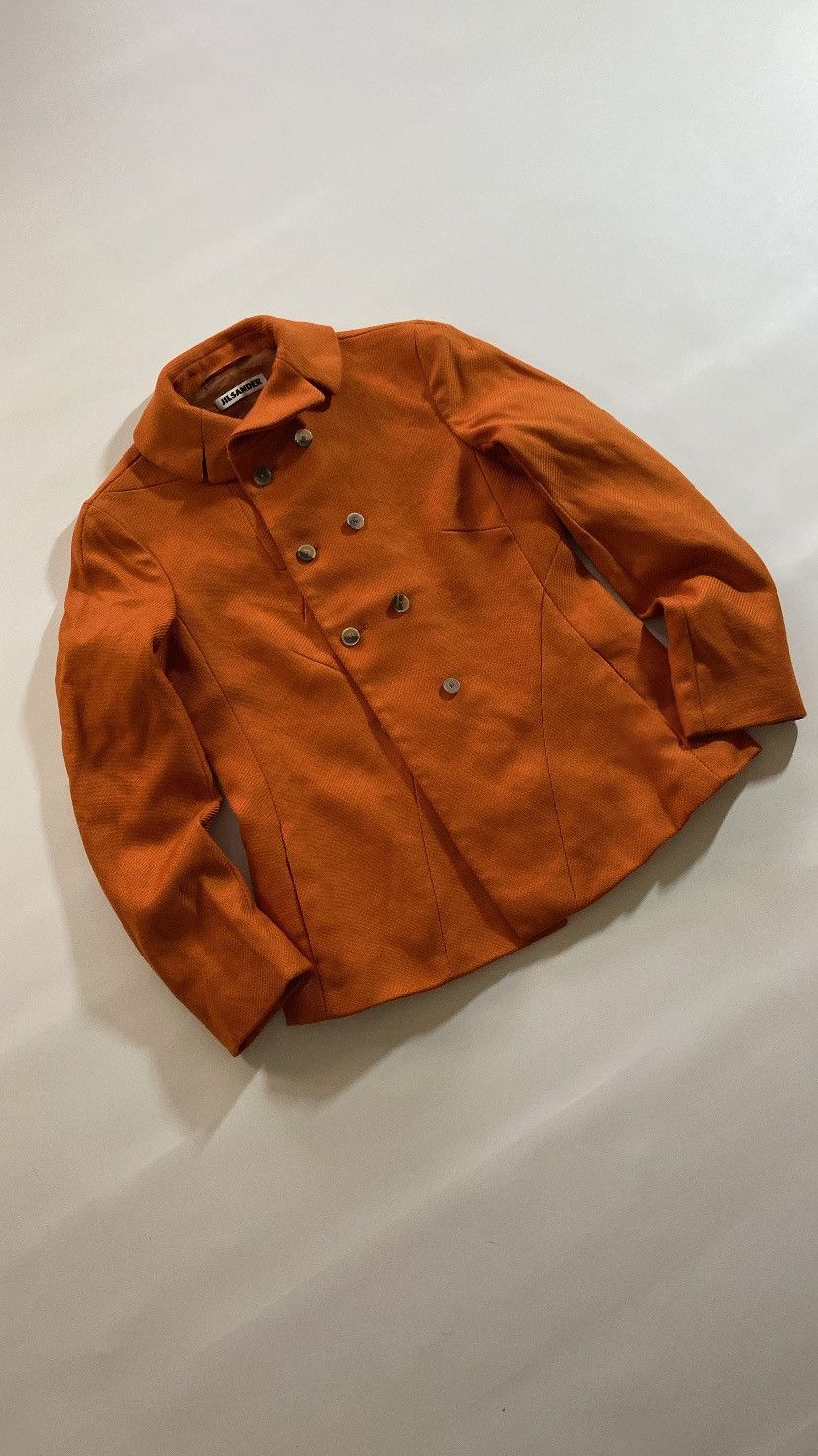 Jil Sander Rare Jil Sander by Raf Simons Button up blazer suit jacket Size XS / US 0-2 / IT 36-38 - 2 Thumbnail