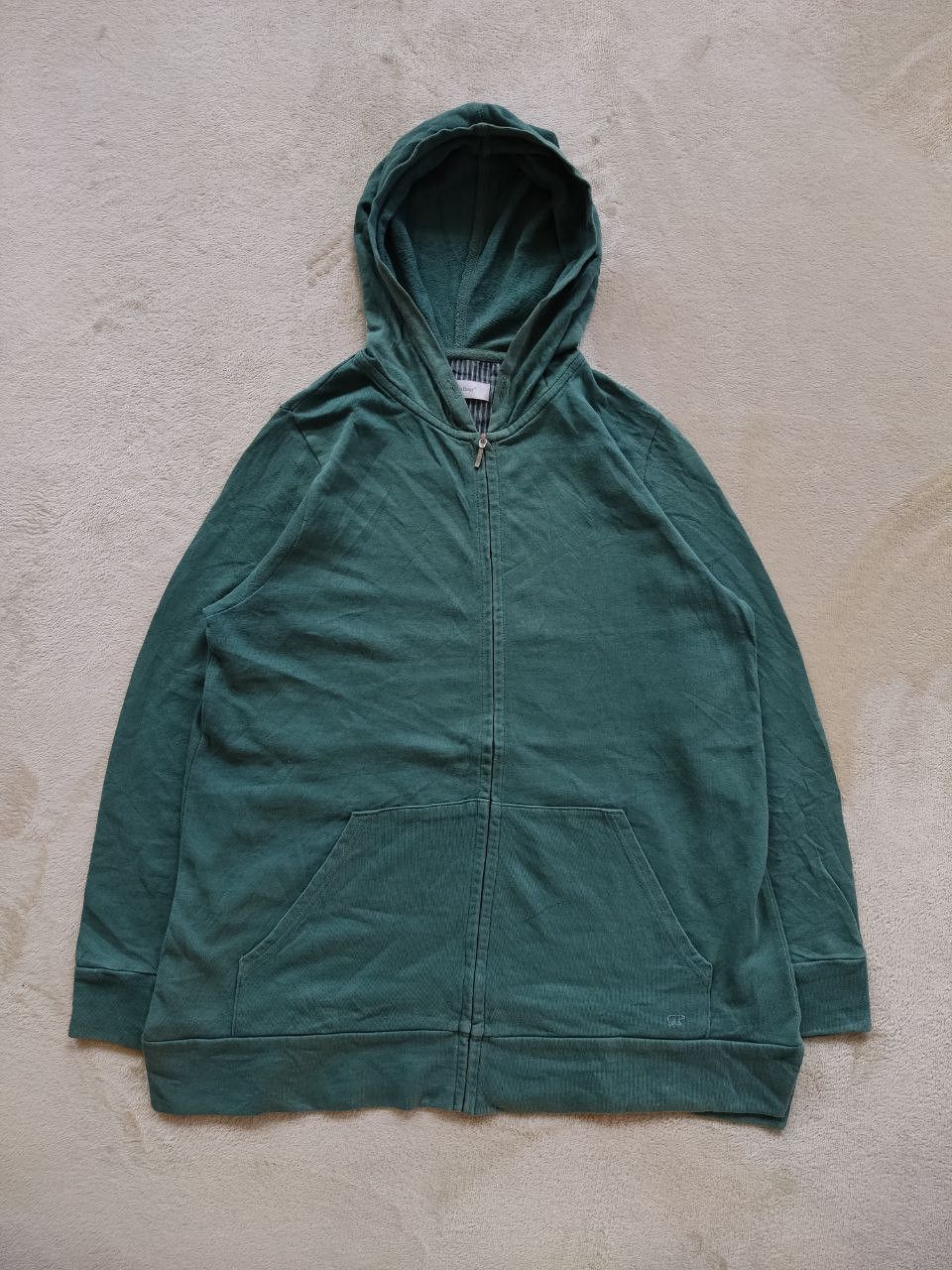 Golden Bear GOLDEN BEAR Green Plain Zipper Hoodie Size US L / EU 52-54 / 3 - 1 Thumbnail