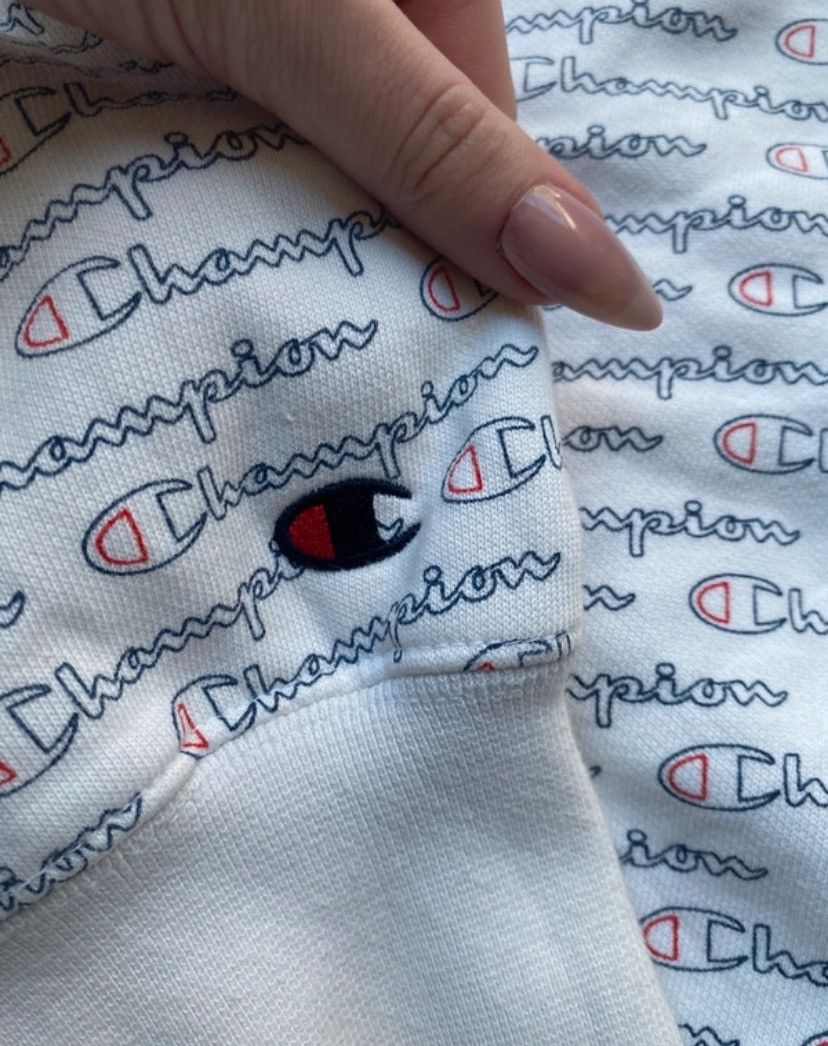 Champion Champion All-Over Logo Hoodie – JD Sports Exclusive Size US M / EU 48-50 / 2 - 3 Thumbnail