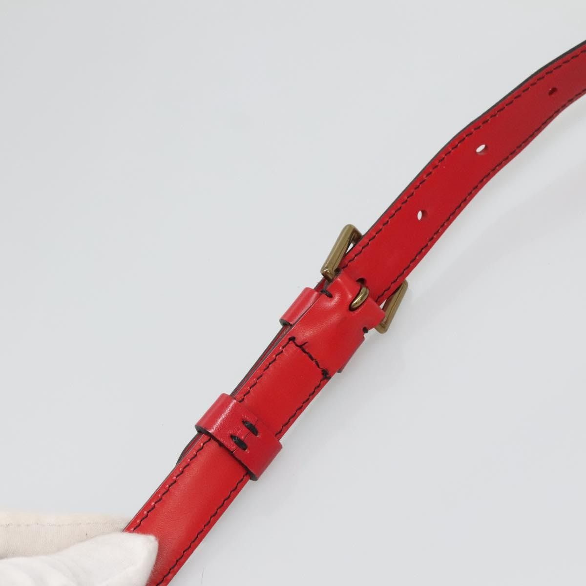 Louis Vuitton LOUIS VUITTON Epi Saint Cloud GM Shoulder Bag Red M52197 Size ONE SIZE - 14 Thumbnail