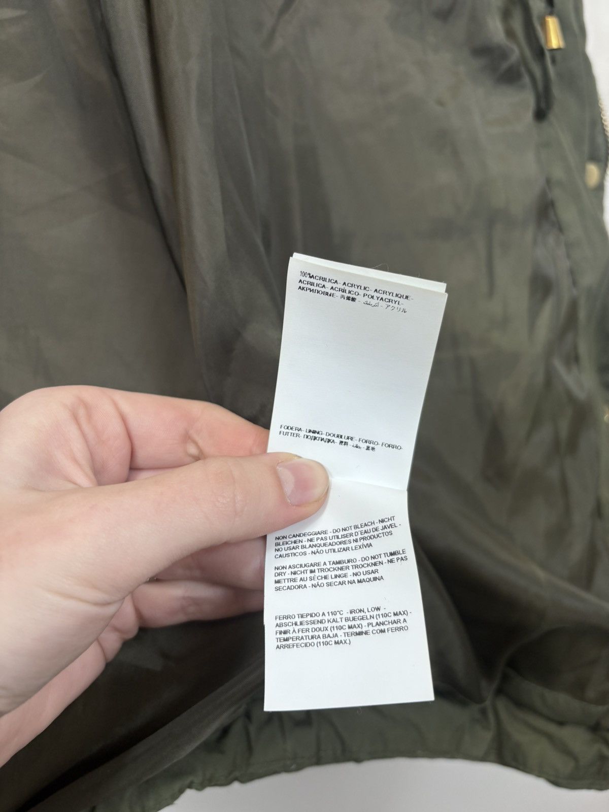 Miss Sixty Miss Sixty Women’s Olive Avant Garde Puffer Jacket Coat Size L / US 10 / IT 46 - 20 Thumbnail