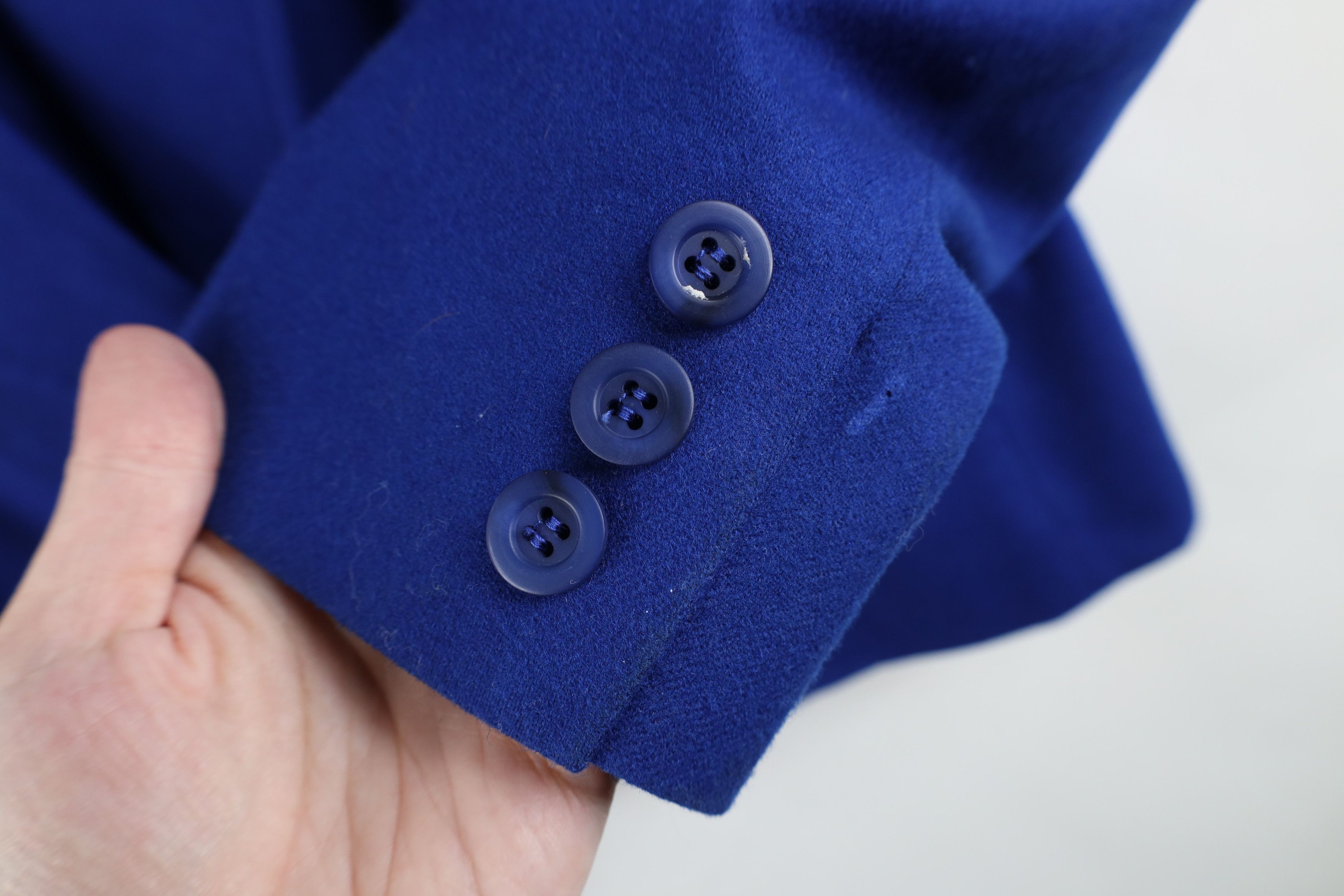 Pendleton Vintage 70s Pendleton Wool Suit Coat Blazer Jacket Blue USA Size XL / US 12-14 / IT 48-50 - 5 Thumbnail