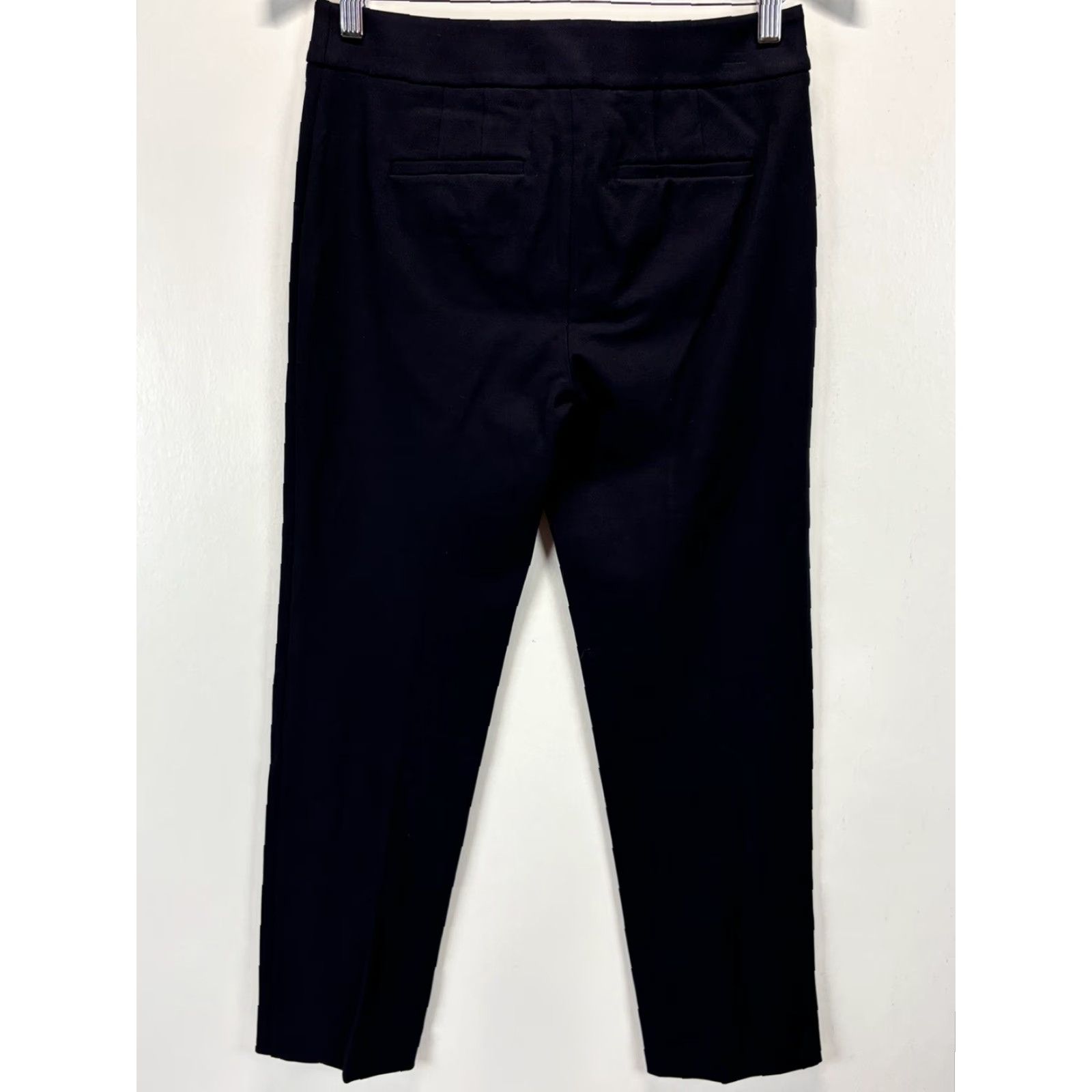 Talbots Talbots Knit Dress Pants Women Size 2 Navy Rayon Knit - Dress Pants Business Womens Size 26" / US 2 / IT 38 - 3 Thumbnail