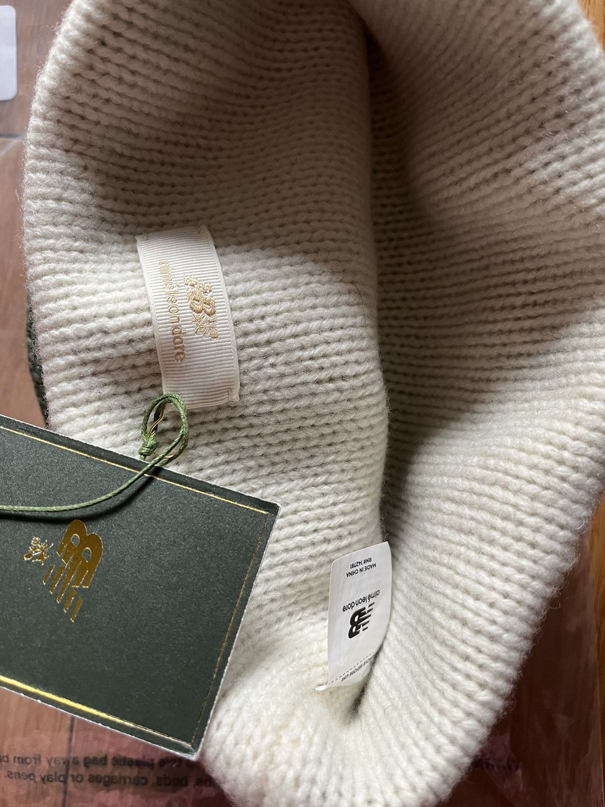 Aime Leon Dore × New Balance ALD / New Balance 997 Two Tone Wool Beanie Size ONE SIZE - 3 Thumbnail