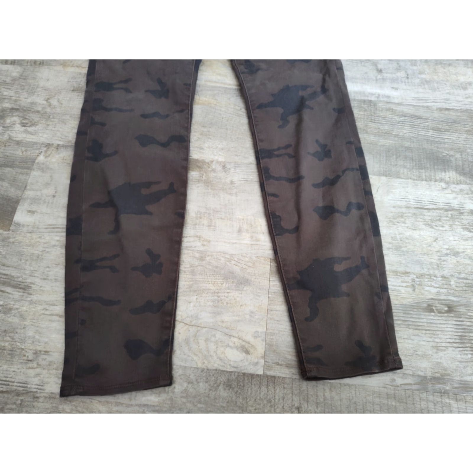 Vintage VINTAGE Rock & Republic Womens Jeggings Casual Slimming Green Camouflage Pants Size 10 Mid Rise Skinny Size 32" / US 10 / IT 46 - 2 Thumbnail