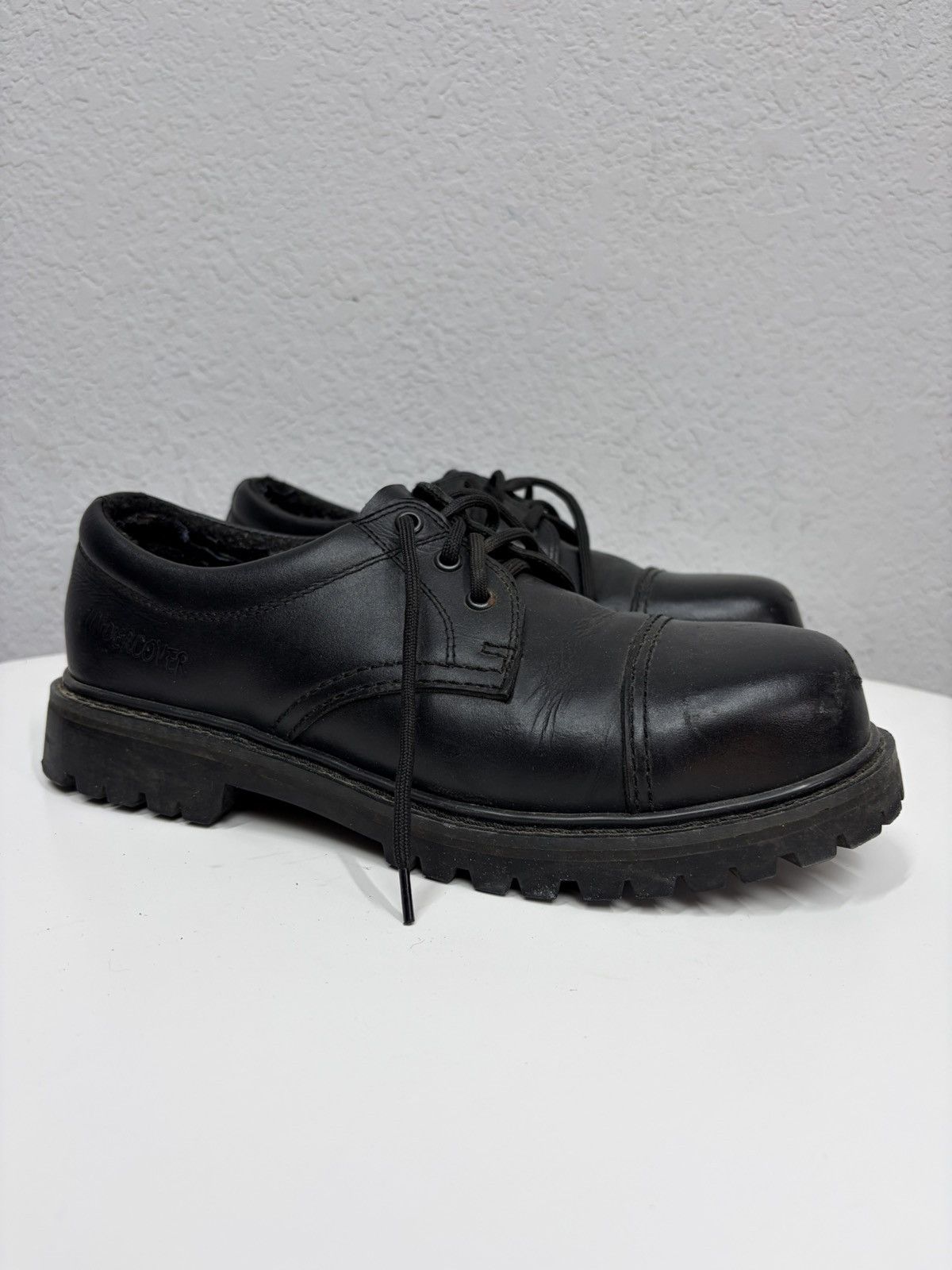 Undercover Vintage Y2K Guidi CCP Style Distressed Leather Biker Boots Size US 10.5 / EU 43-44 - 4 Thumbnail