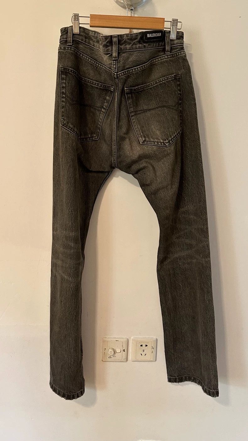 Balenciaga Balenciaga Dark grey jeans Size US 29 - 4 Thumbnail