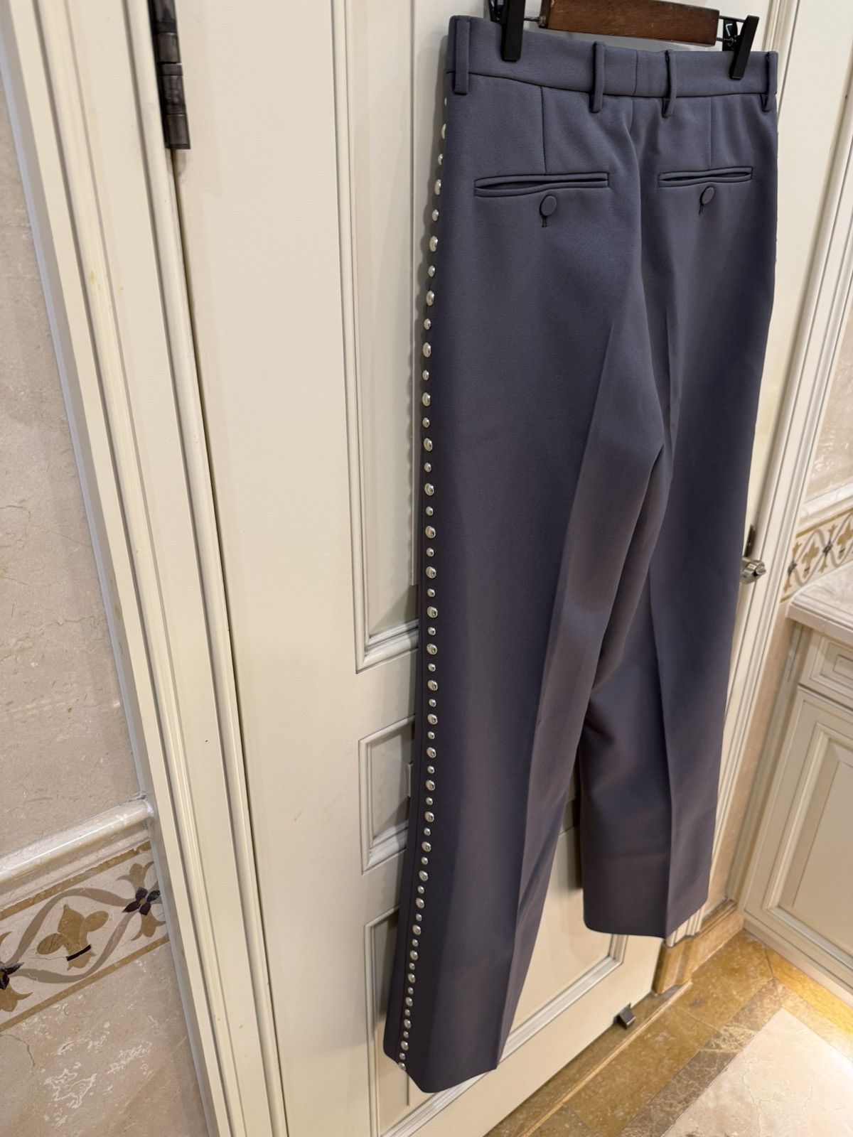 Gucci Stud sides fluid drill pants size46 Size US 30 / EU 46 - 11 Thumbnail
