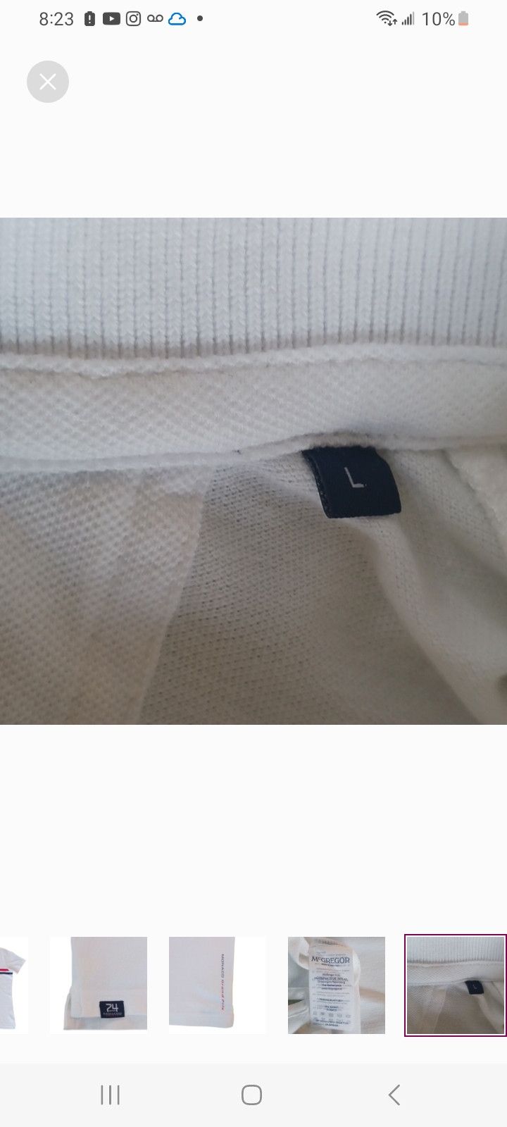 McGregor McGREGOR MONACO GRAND PRIX-AEM CLUB 74 EditionPOLO SHIRT Size US L / EU 52-54 / 3 - 6 Thumbnail